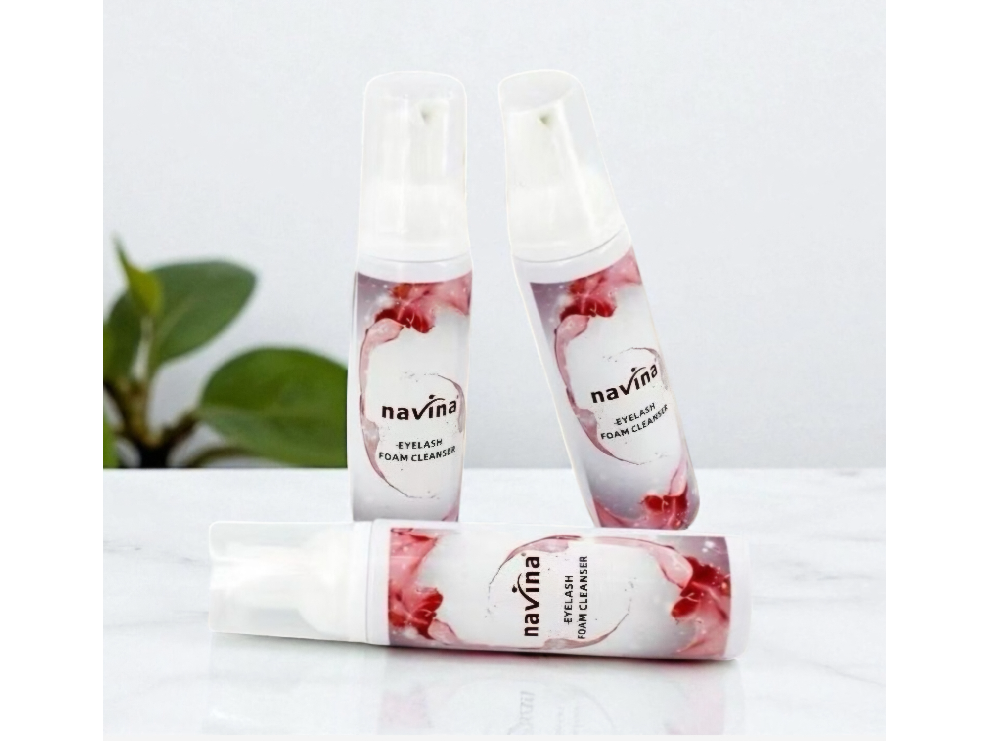 Navina Shampoo Espuma Limpiador de pestañas x