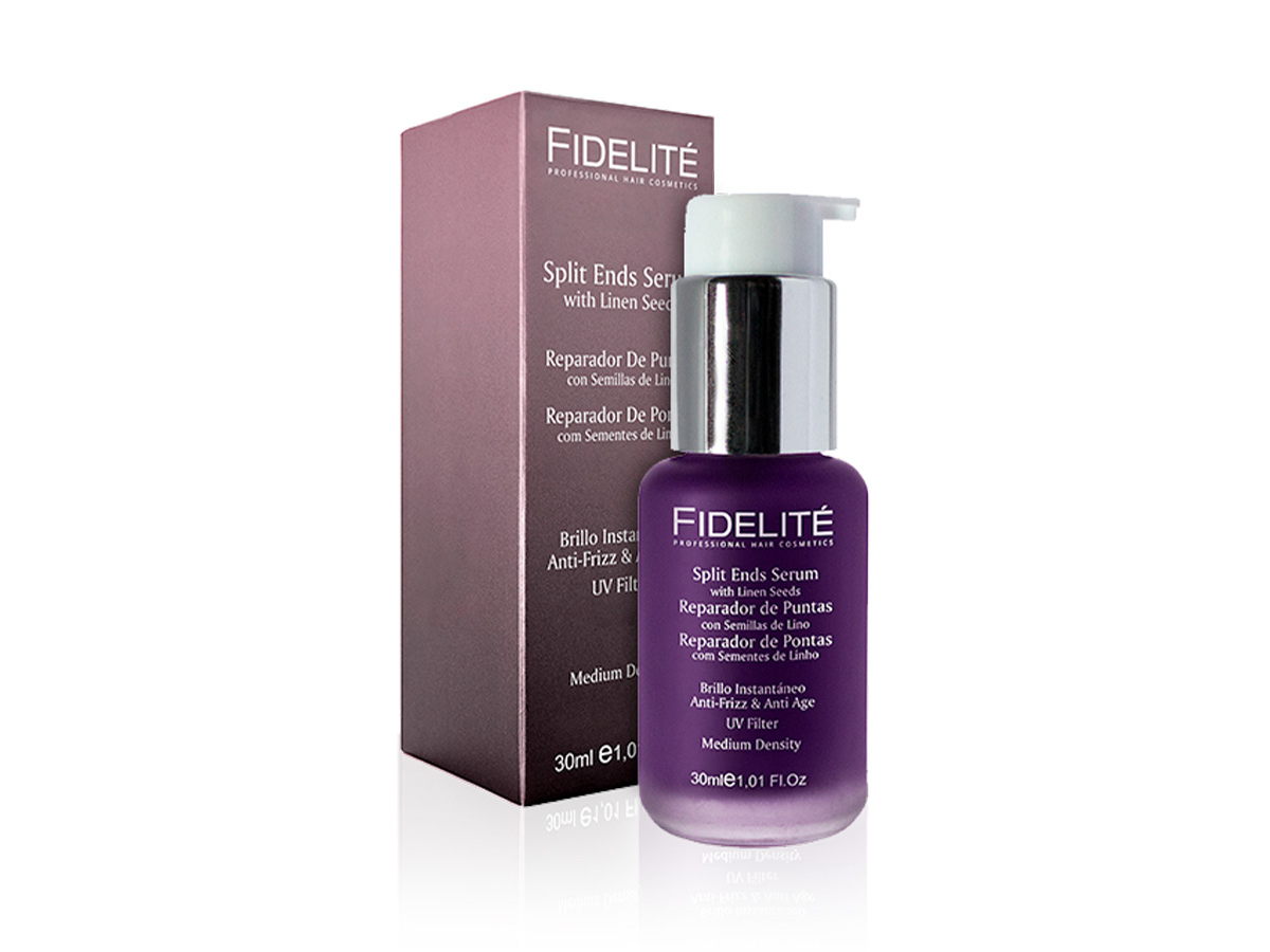 Fidelite Serum reparador semillas de lino densidad media x 30 ml