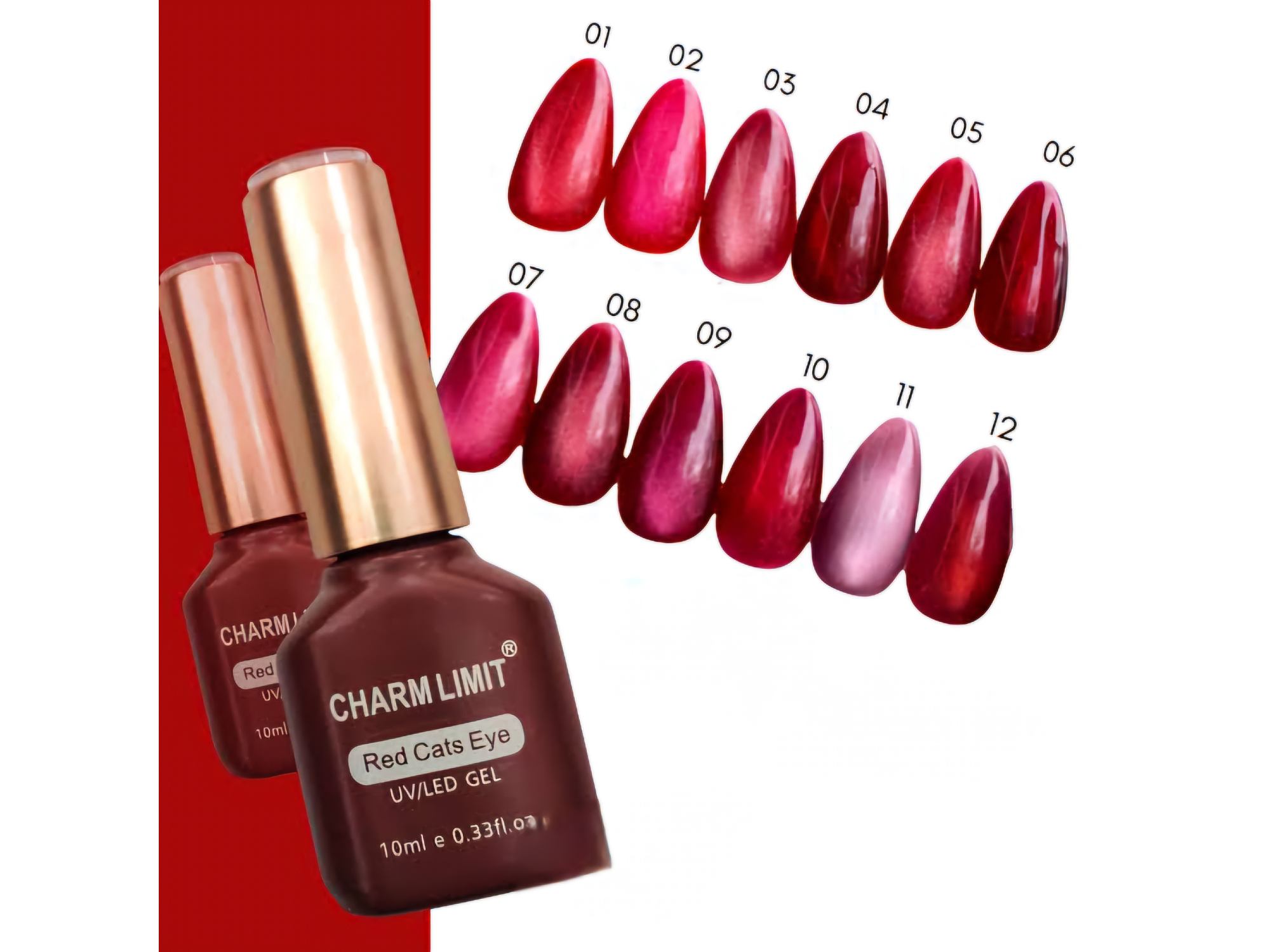 Charn Limit Red Ojo de Gato x 10 ml