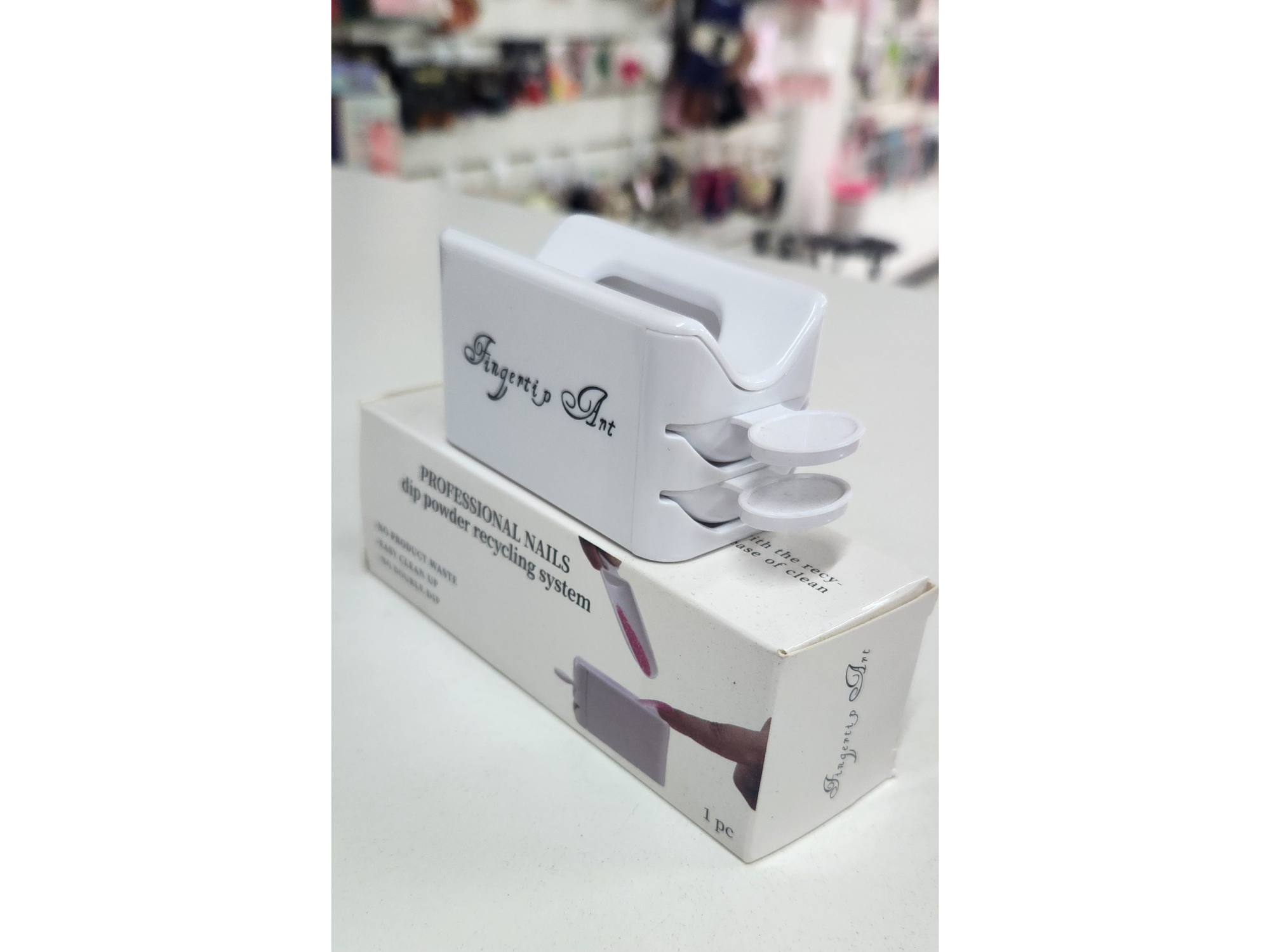 Recolector de polvo para uñas