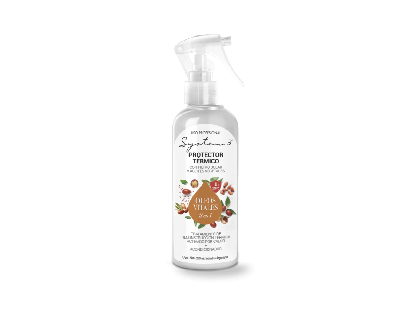 System 3 Protector Termico Oleo Vitales x 200 ml