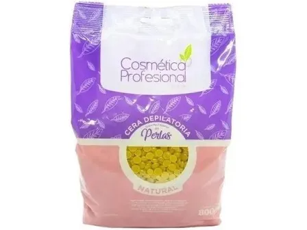 Cosmética Porfesional Cera en perlas Natural x 800 gr