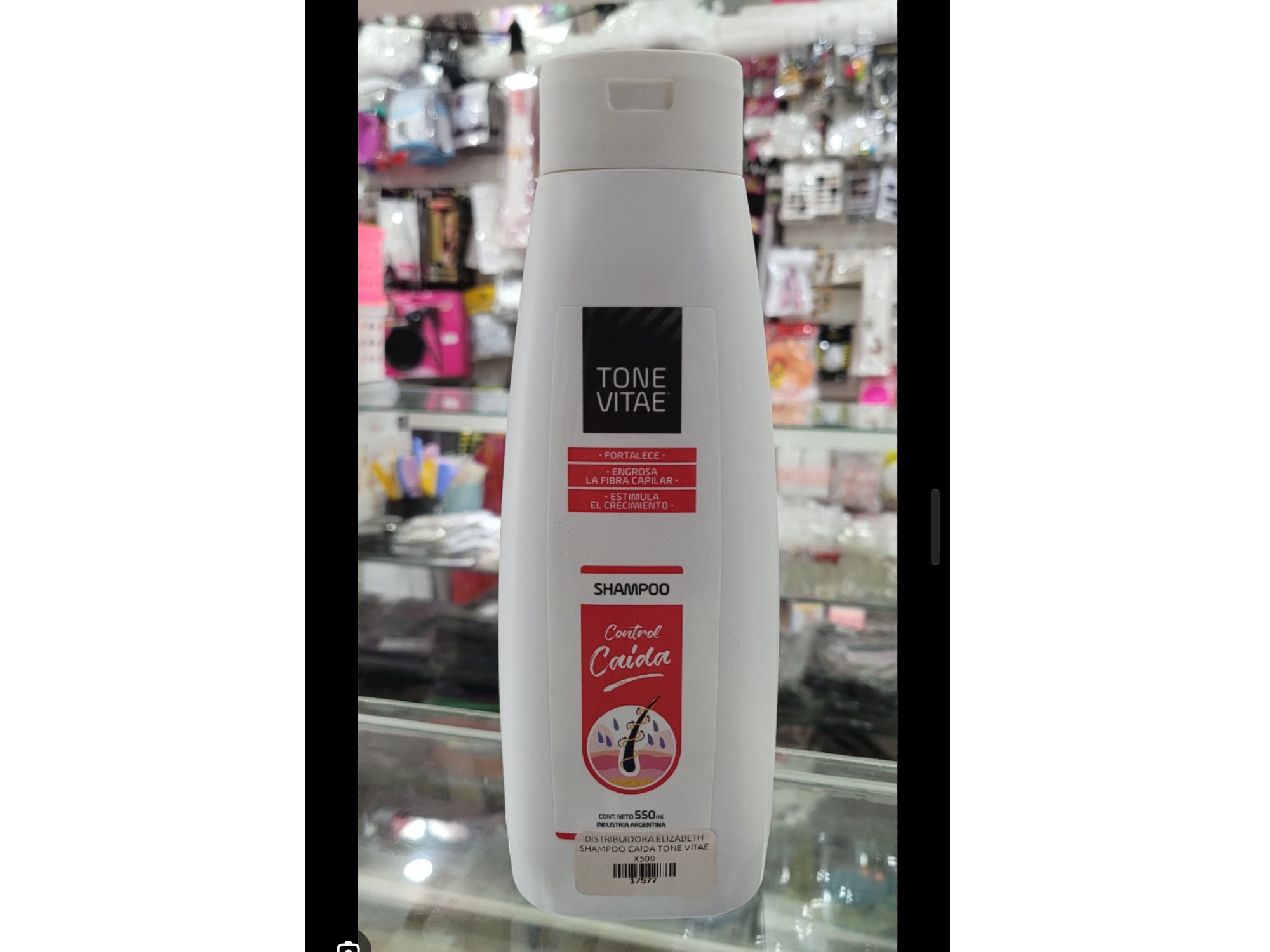 TONE VITAE Shampoo Control de caída X550ml
