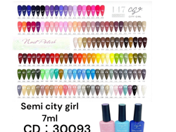 City Girl soak-off & Uv/led x 7 ml