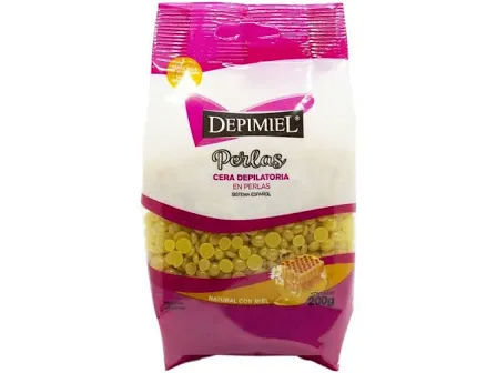 Depimiel cera en perlas Natural x 200 gr