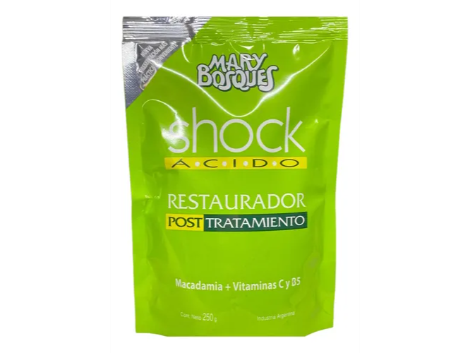 Mary bosques SHOCK Ácido restaurador X250g