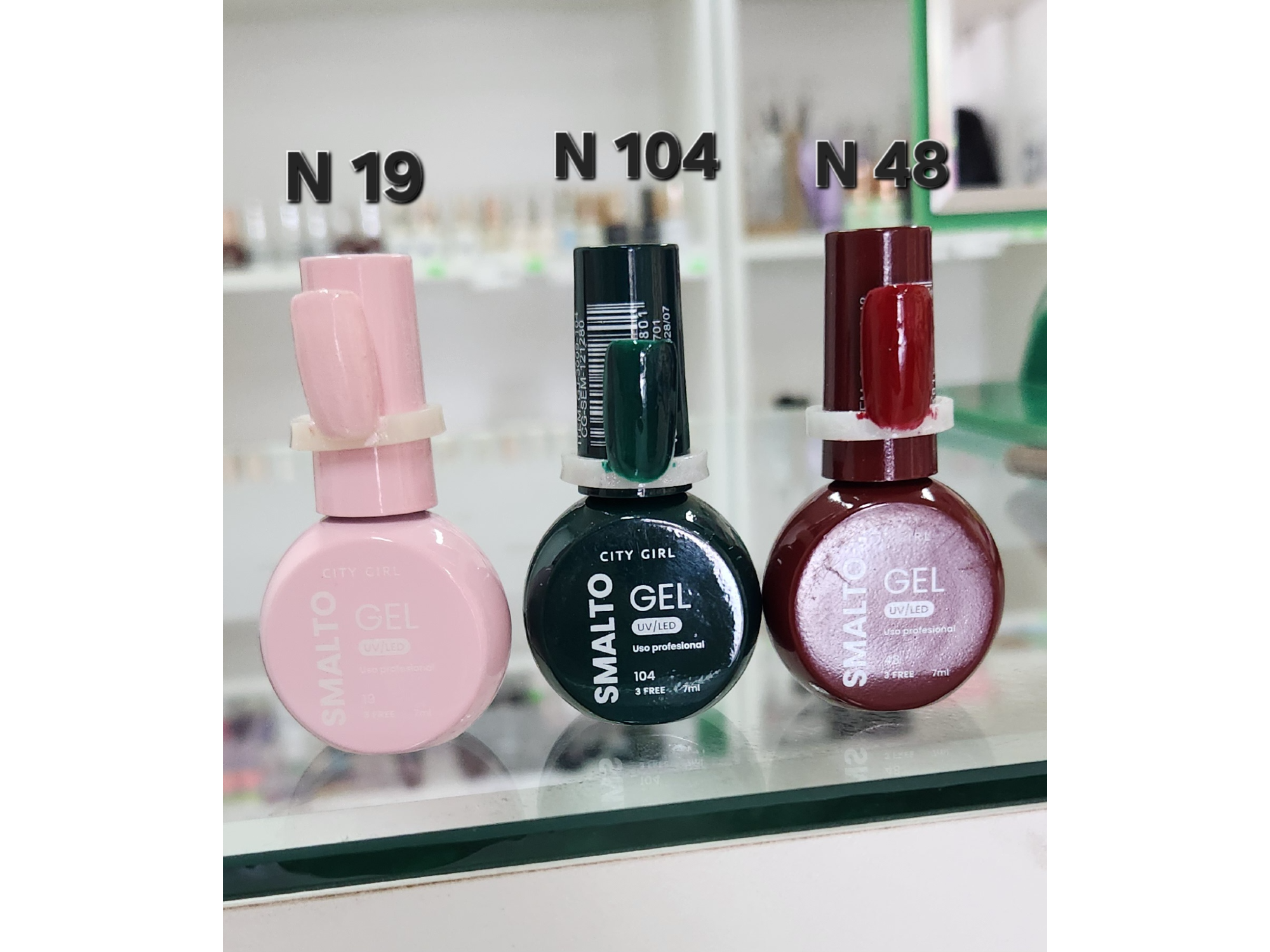 City Girl Smalto Gel Uv/ Led x 7 ml