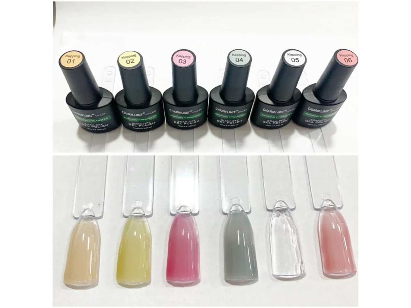 Charm Limit Kapping y Transfer Gel Color  x 10 ml