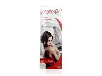Monegar crema depilatoria para el cuerpo x 120 gr
