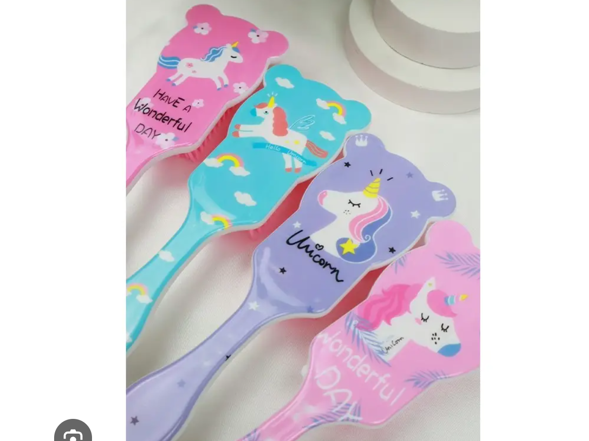 Cepillo Capara cabello infantil unicornio
