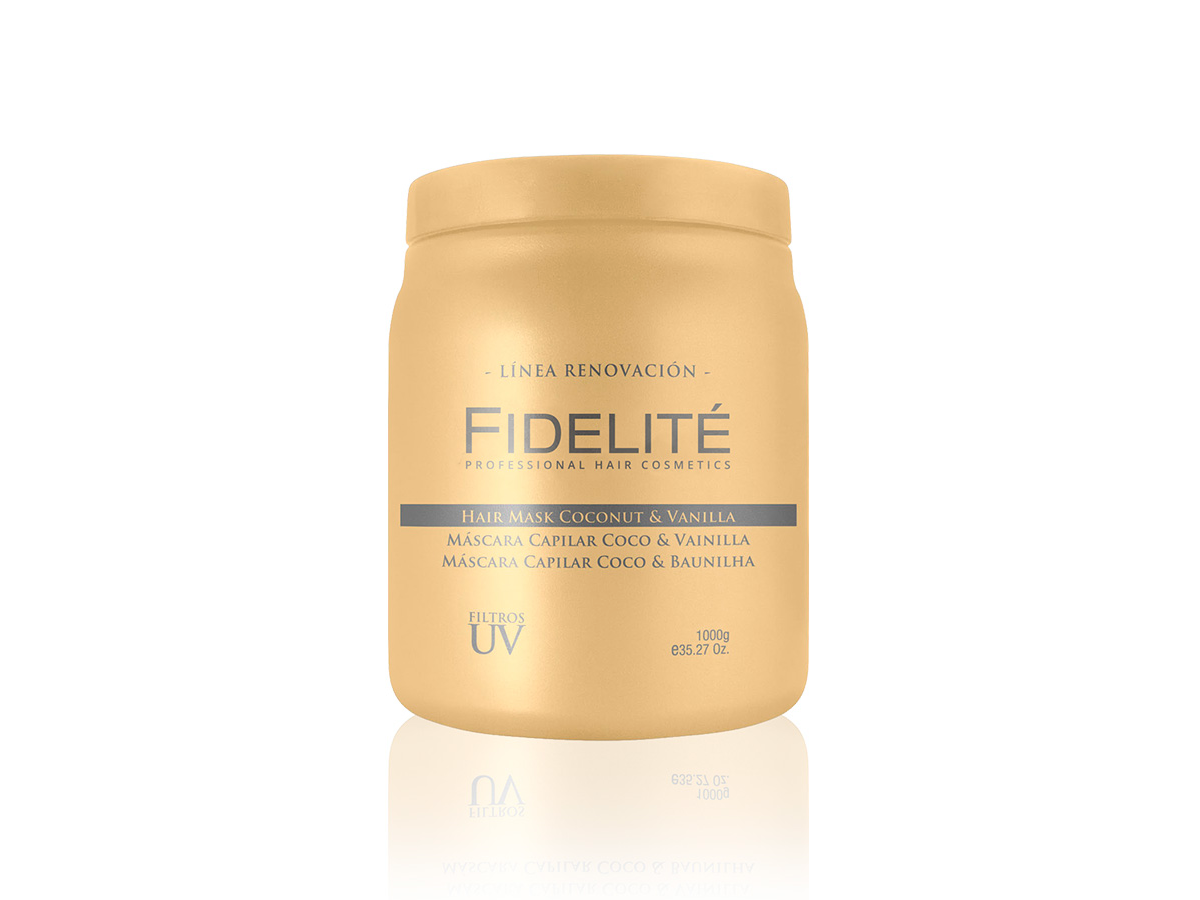 Fidelite Mascara Coco y Vainilla Reparadora x 1000 gr