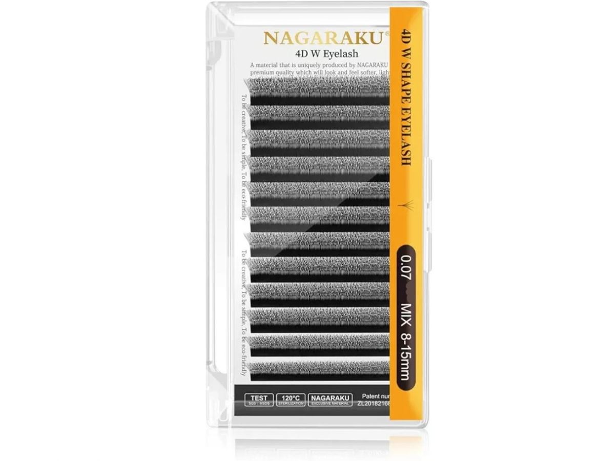 NAGARAKU TECNOLOGICAS 4D W Eyelash 8-15mm mix