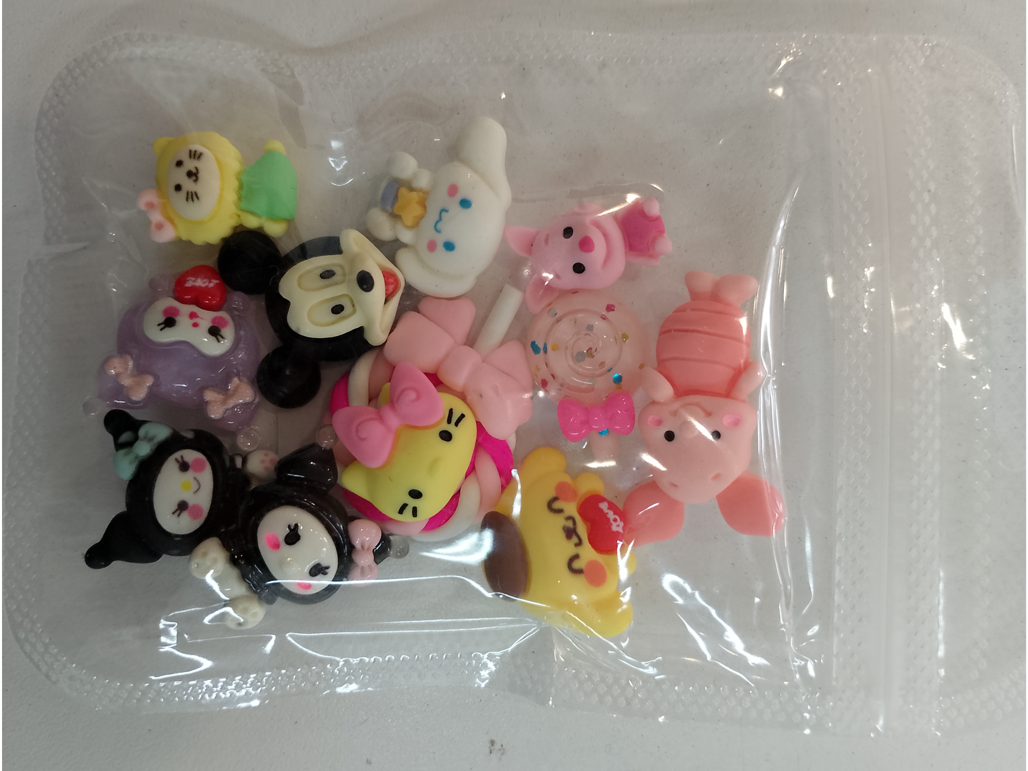 Dijes 3D KAWAII surtidos