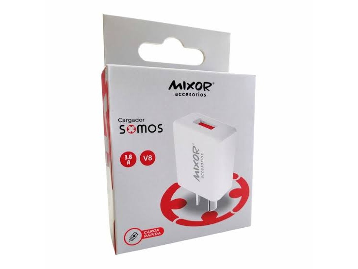 Cargador Mixor  somos 3.8A V8