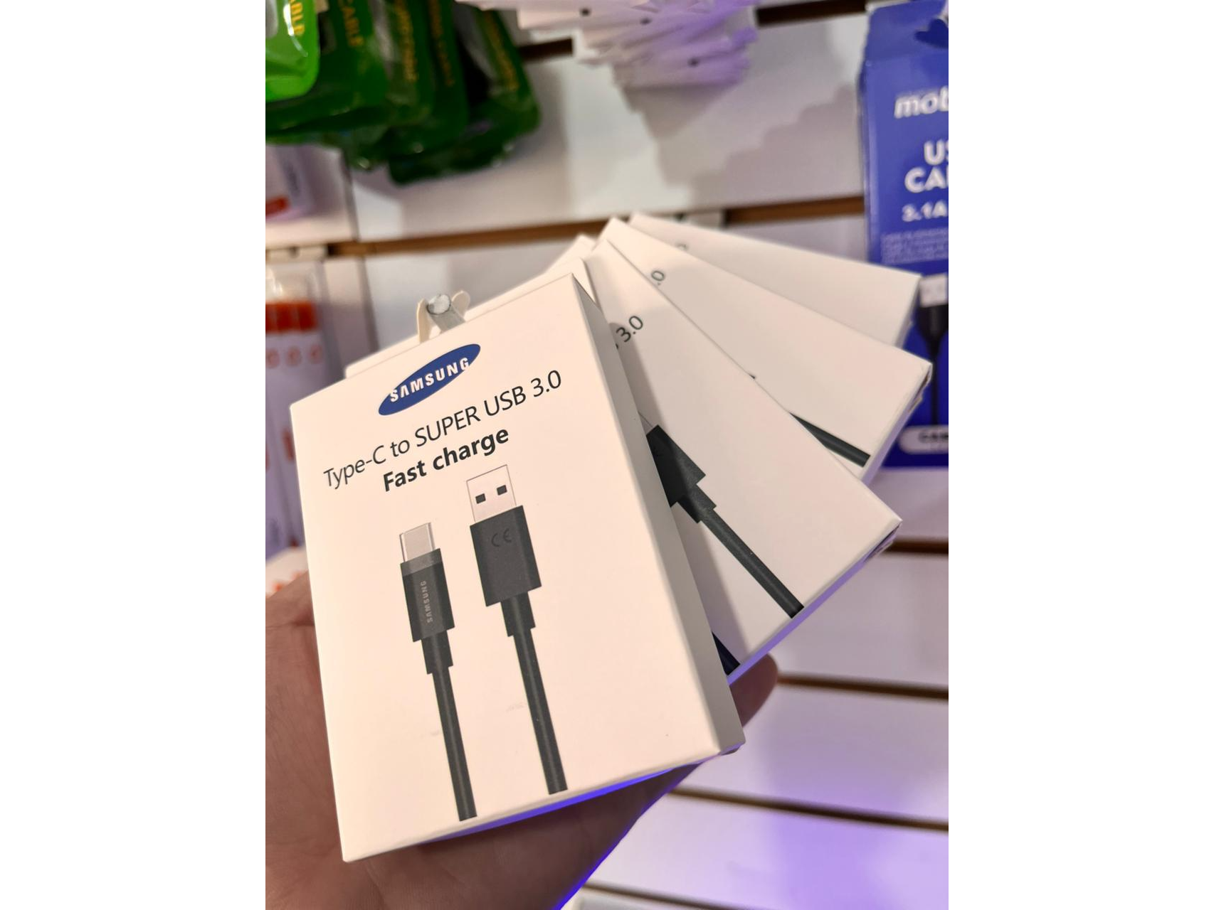 CABLE USB SAMSUNG 3.0 FAT CHARGE TIPO C