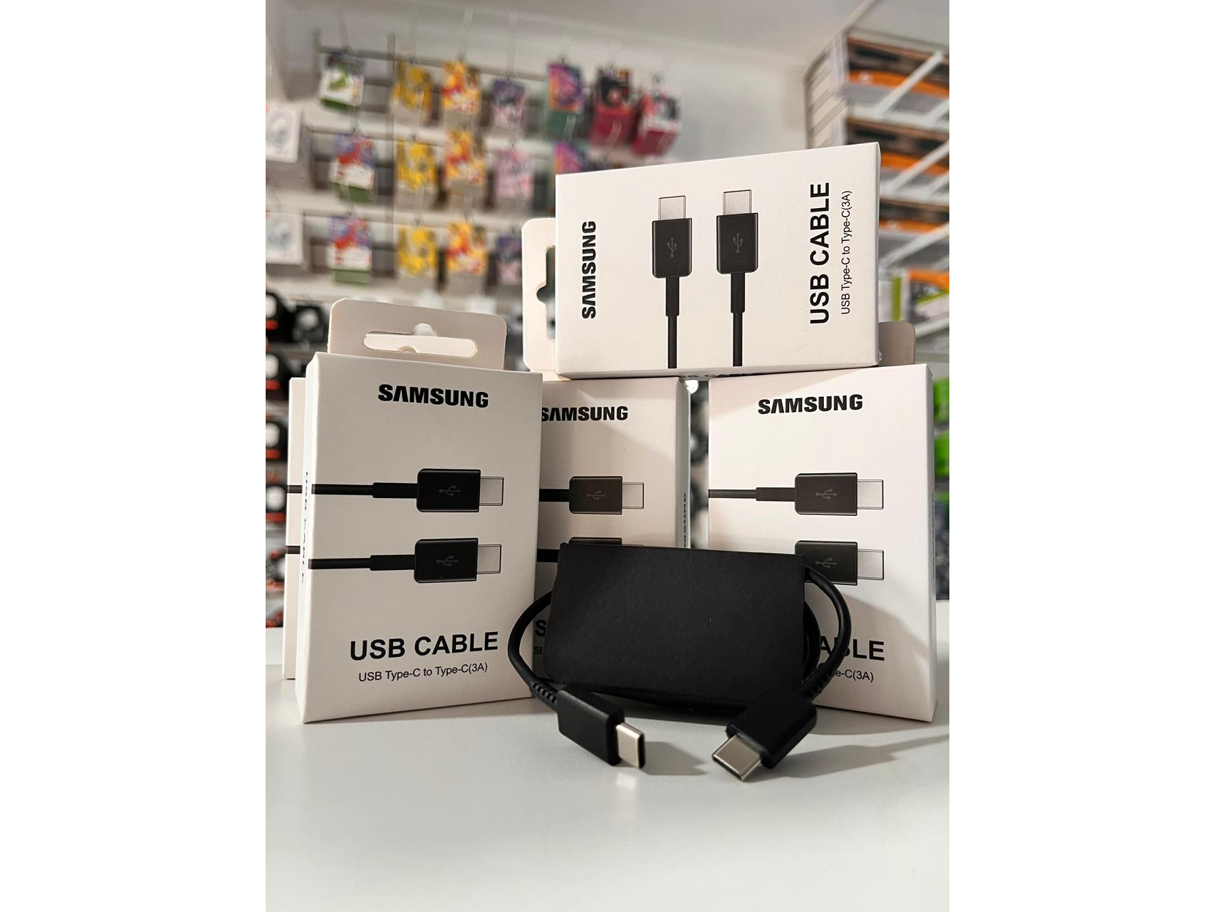 CABLE USB SAMSUNG 3A TIPO C A TIPO C