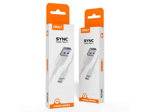 CABLE USB ONLY SINC TIPO C de AYSACELL