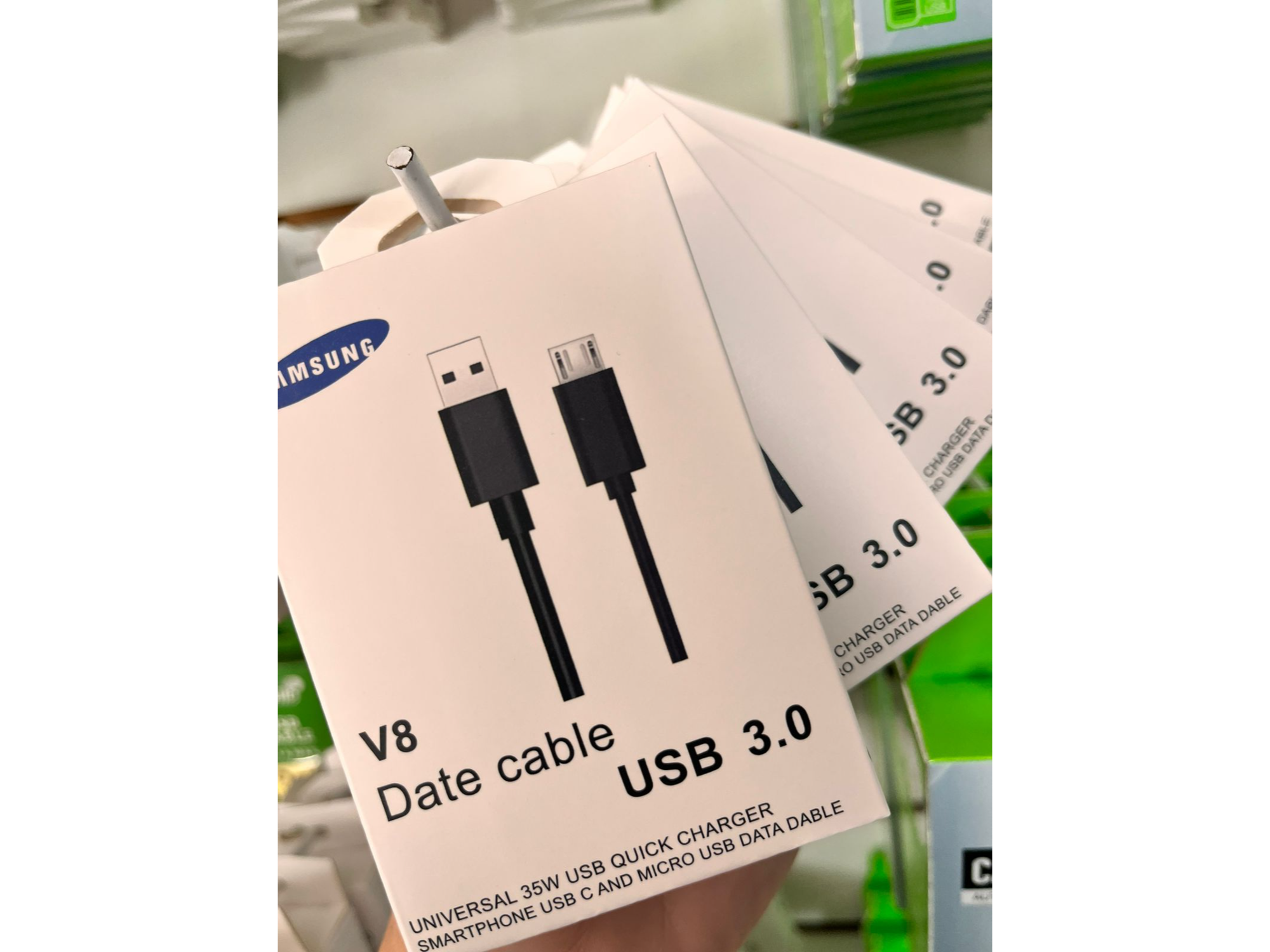 CABLE USB SAMSUNG 3.0 V8