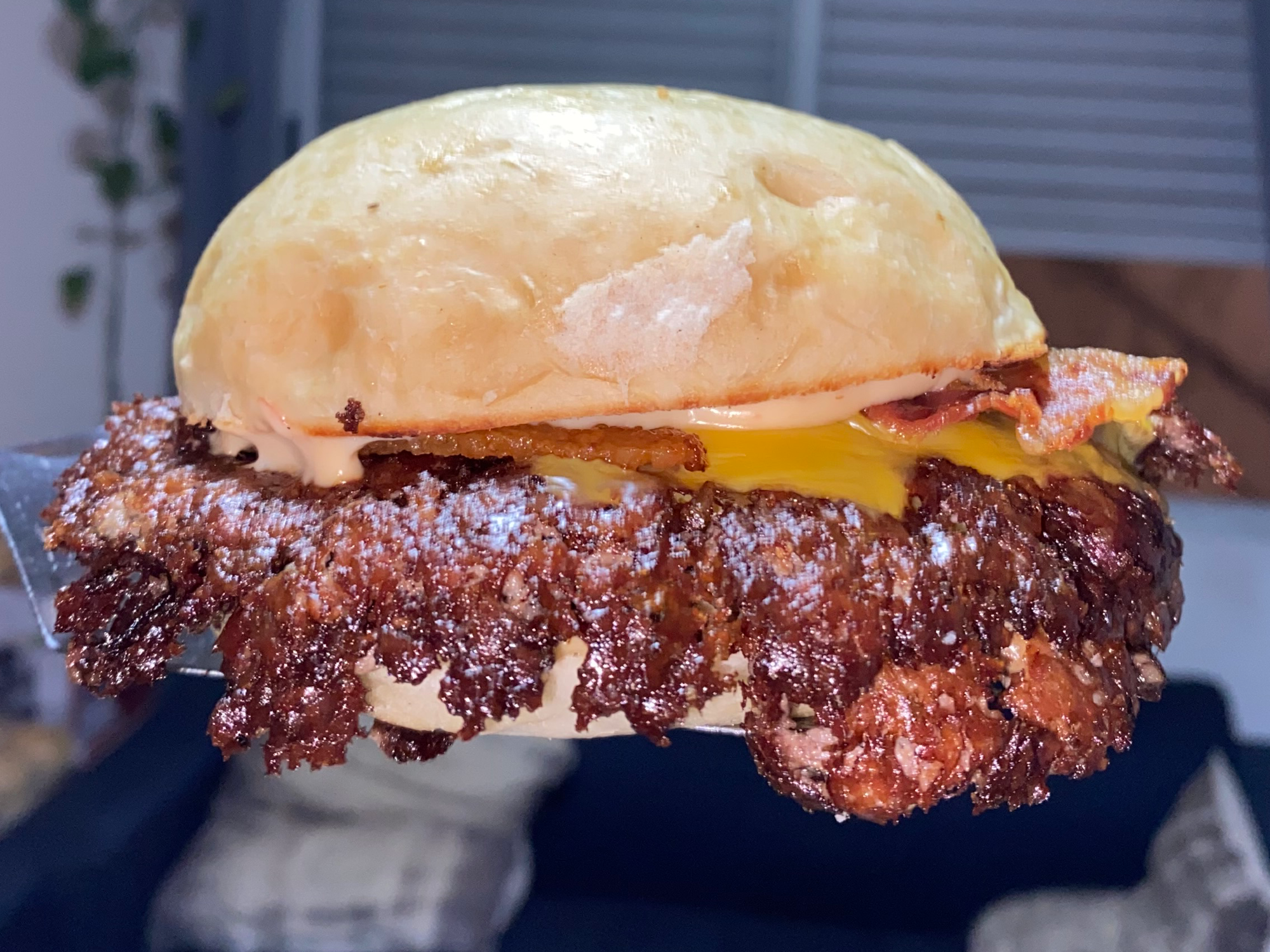 Bacon Cheese simple (con papas) de Mario's Burger