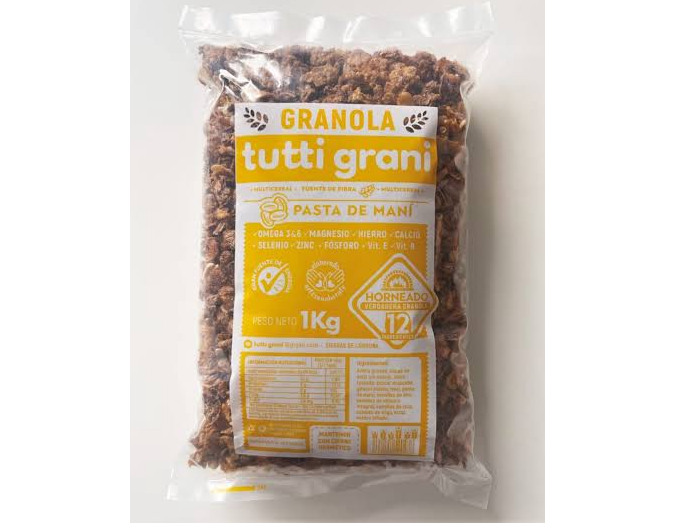Granola Tuti Pasta de Mani