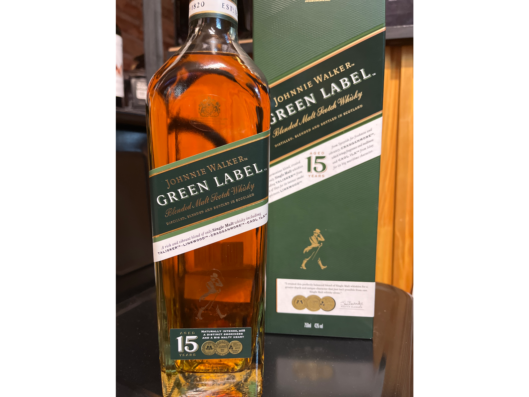 Johnnie Walker Green Label 15 años
