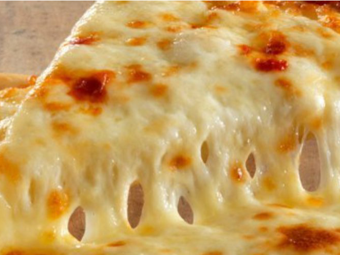 Pizza 4 quesos (para 2 personas )