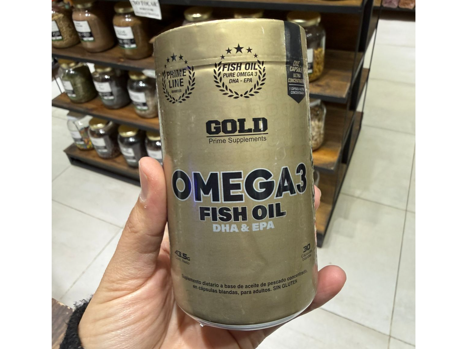 OMEGA 3- FISH OIL -GOLD
