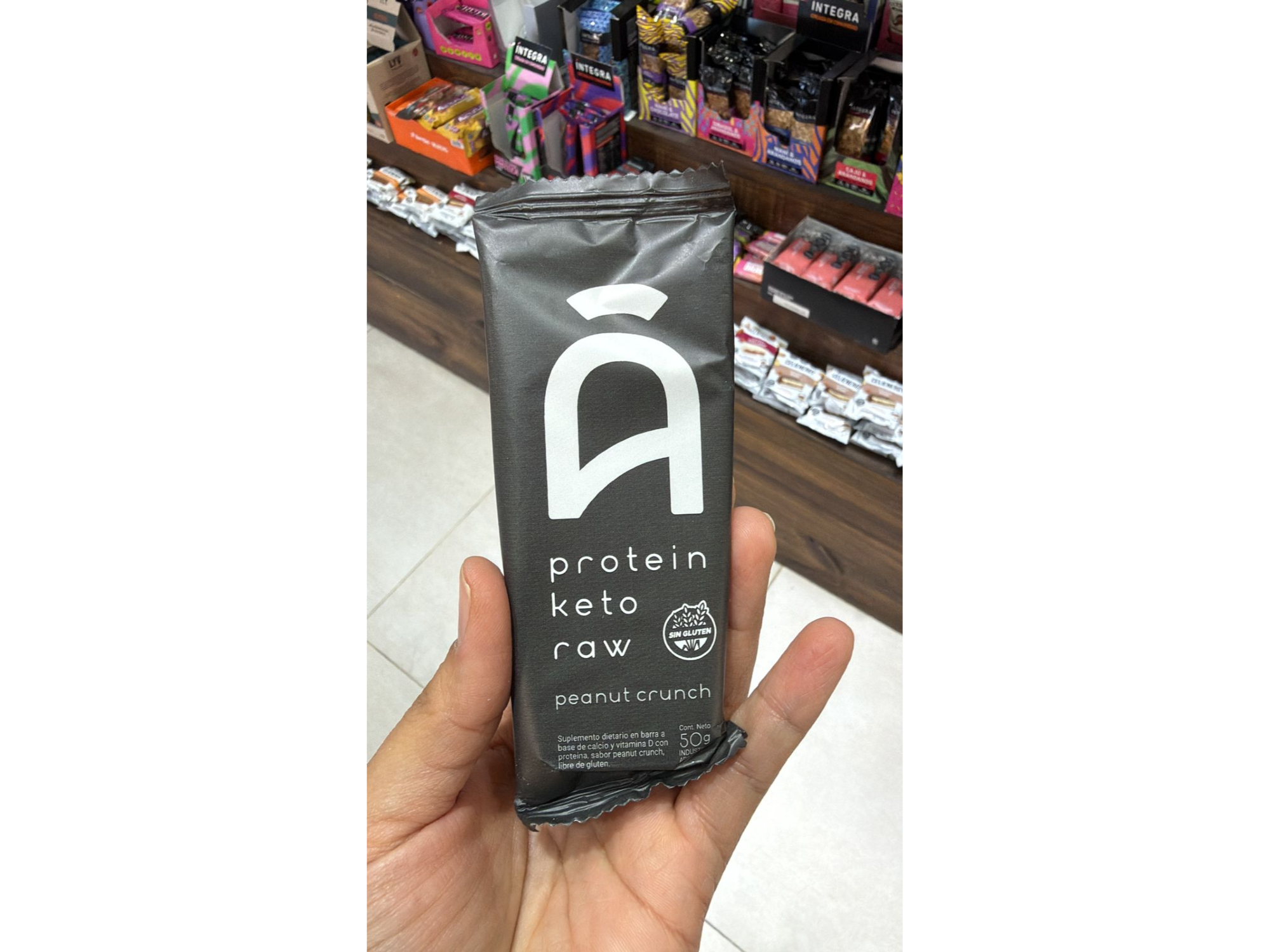 BARRA PROTEIN KETO RAW