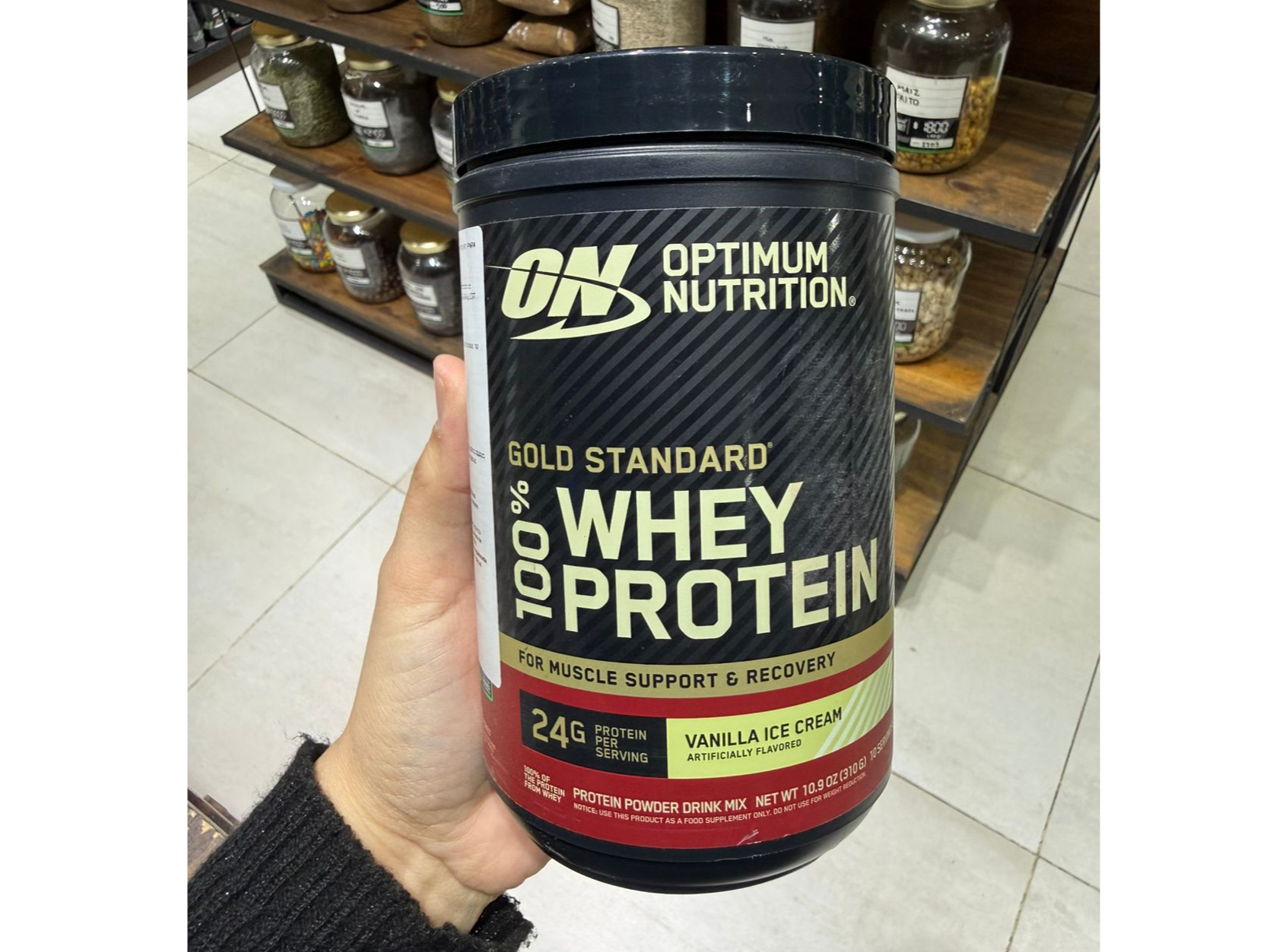 100% WHEY PROTEIN GOLD STANDARD-OPTIMUM NUTRITION