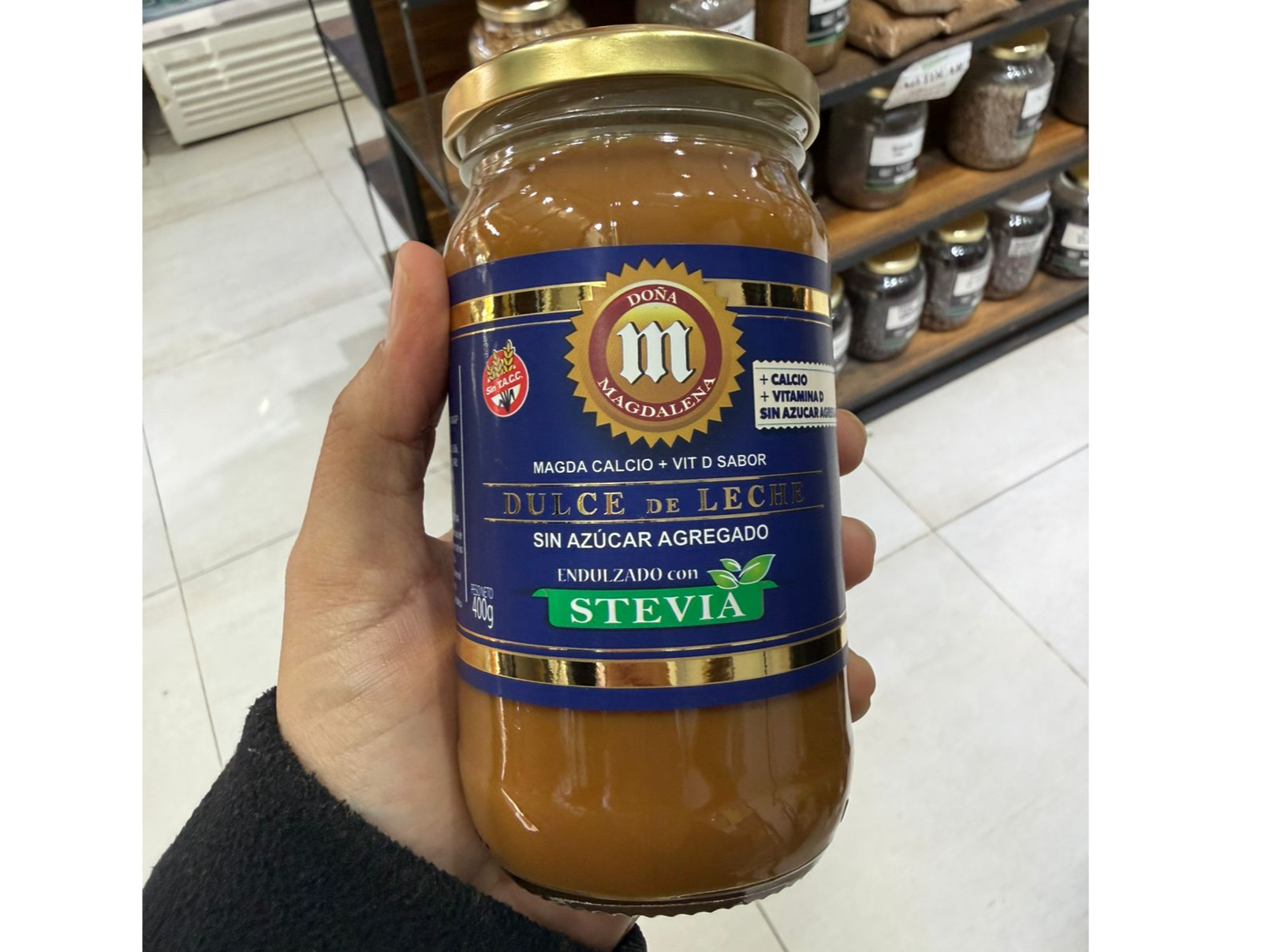 DULCE DE LECHE CON STEVIA