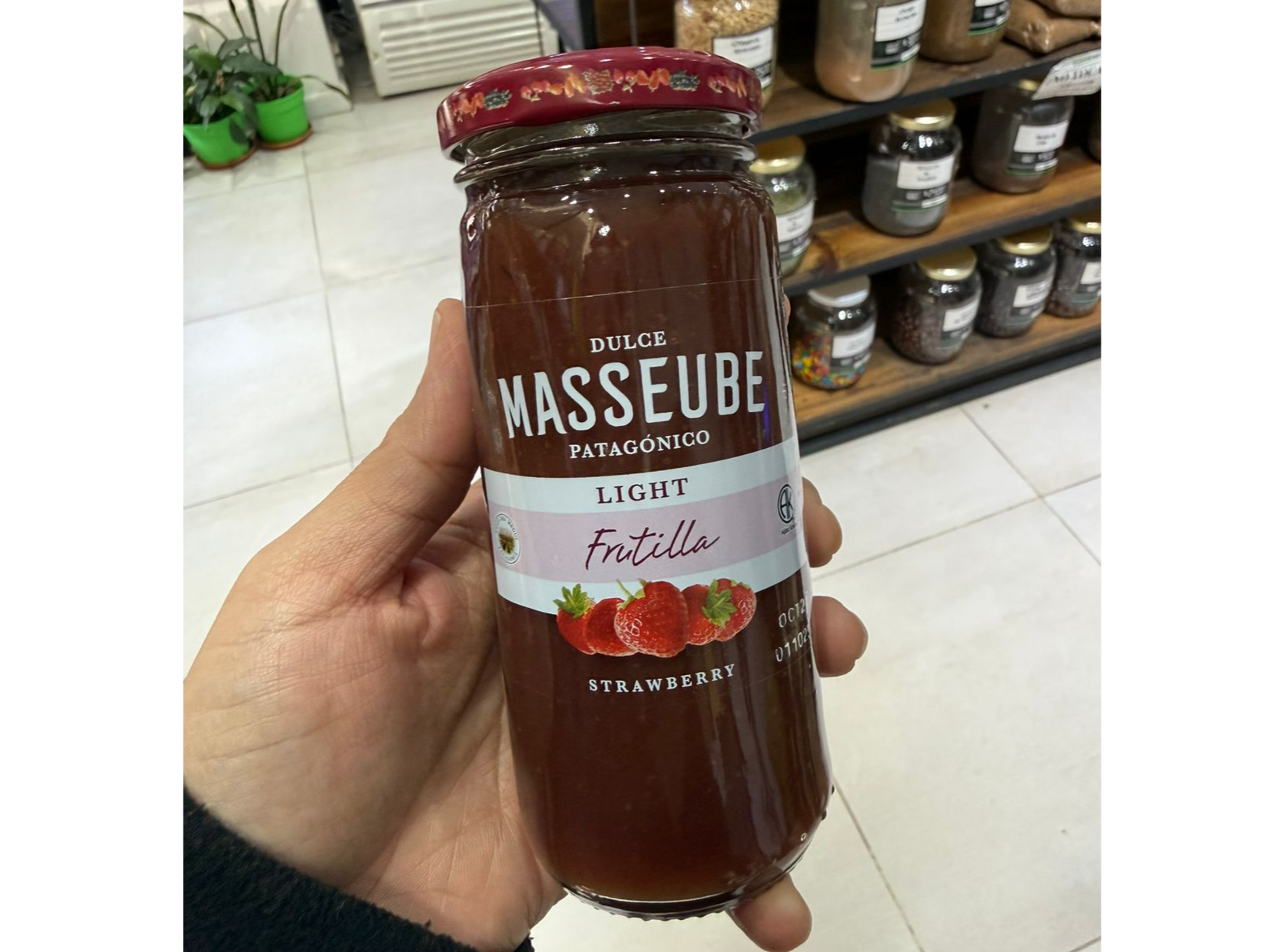 MERMELADA DE FRUTILLA MASSEUBE