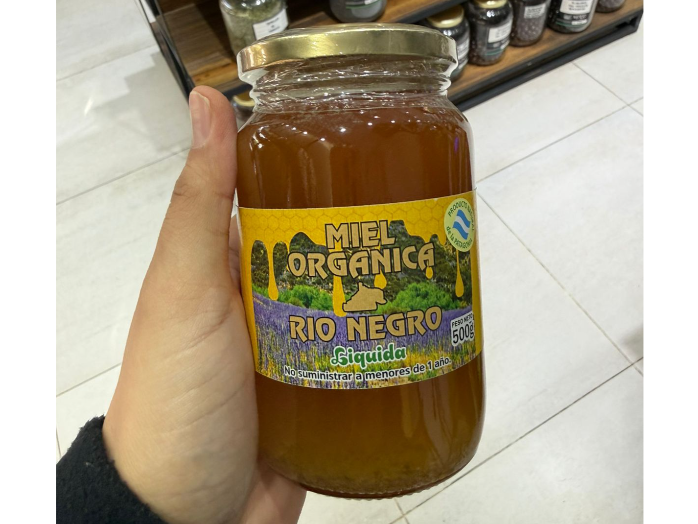MIEL ORGANICA LIQUIDA 500GR