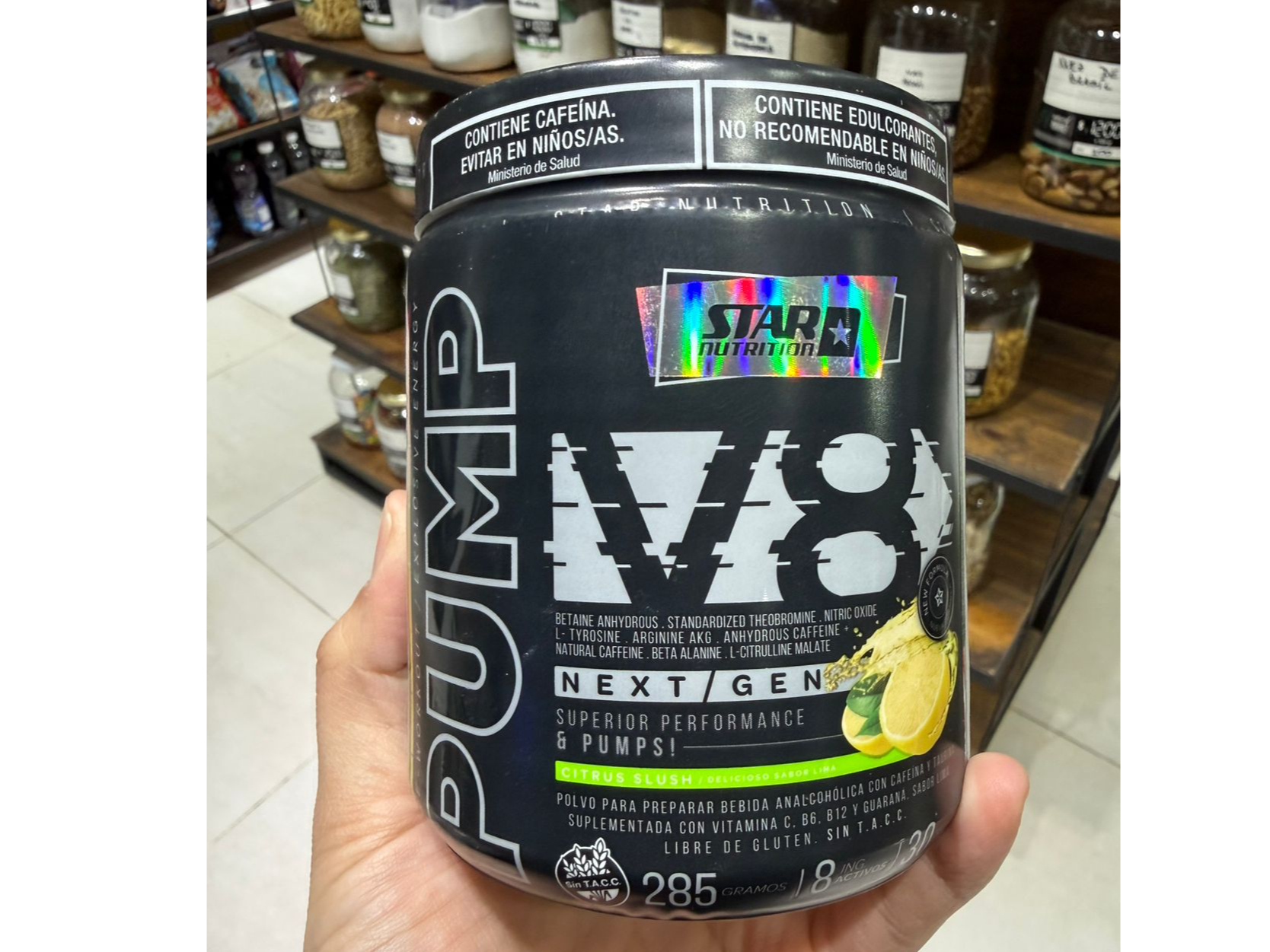 Pre Entreno Pump V8 Next Gen X 285g Star Nutrition