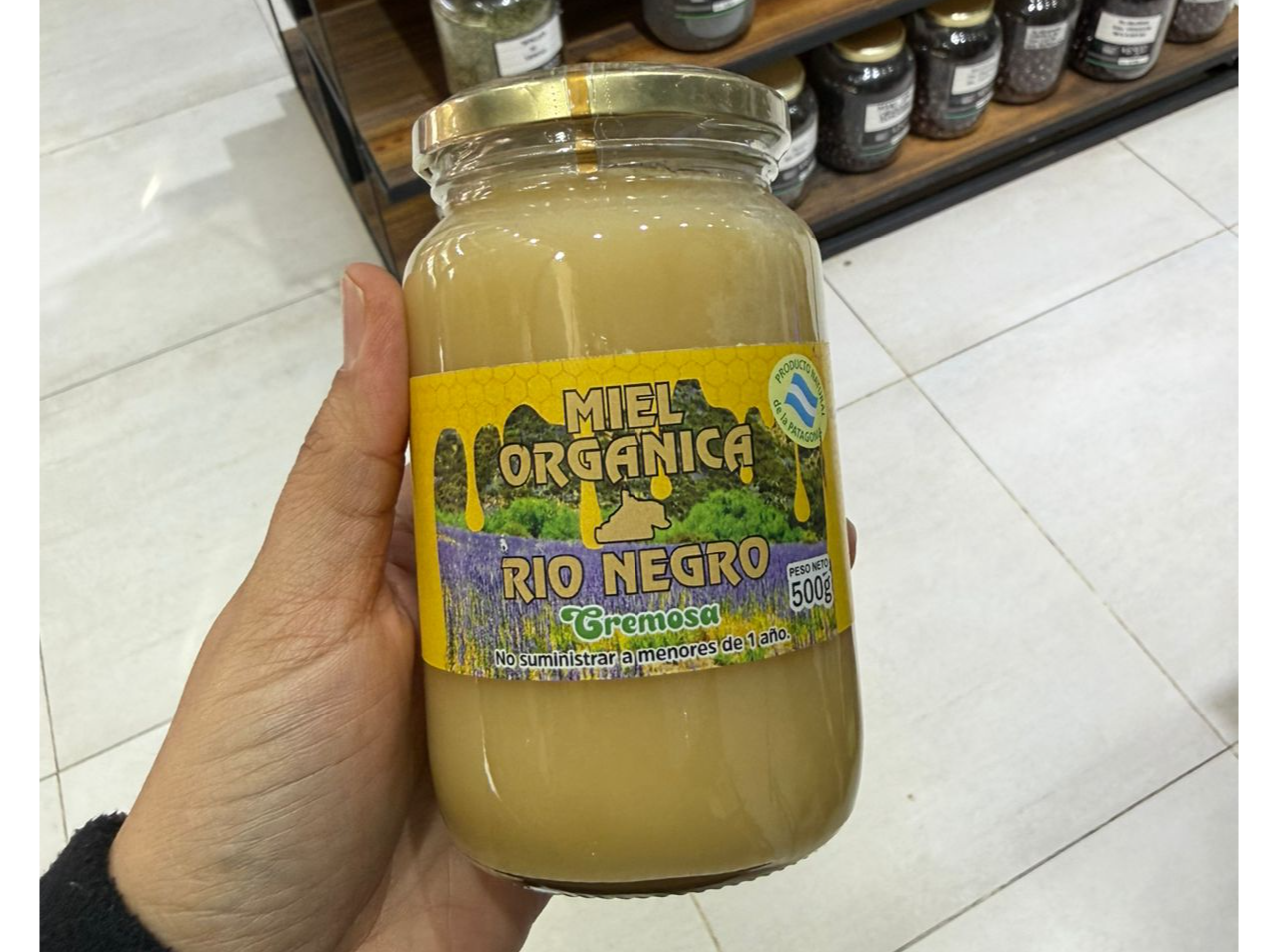 MIEL ORGANICA CREMOSA 500GR