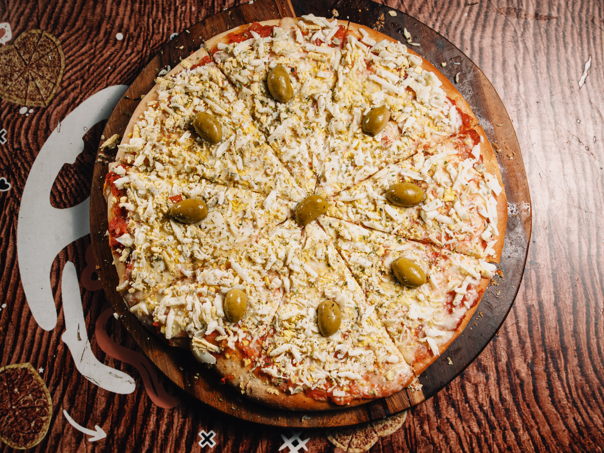 MUZZARELLA CON HUEVO de PIZZA LOVE