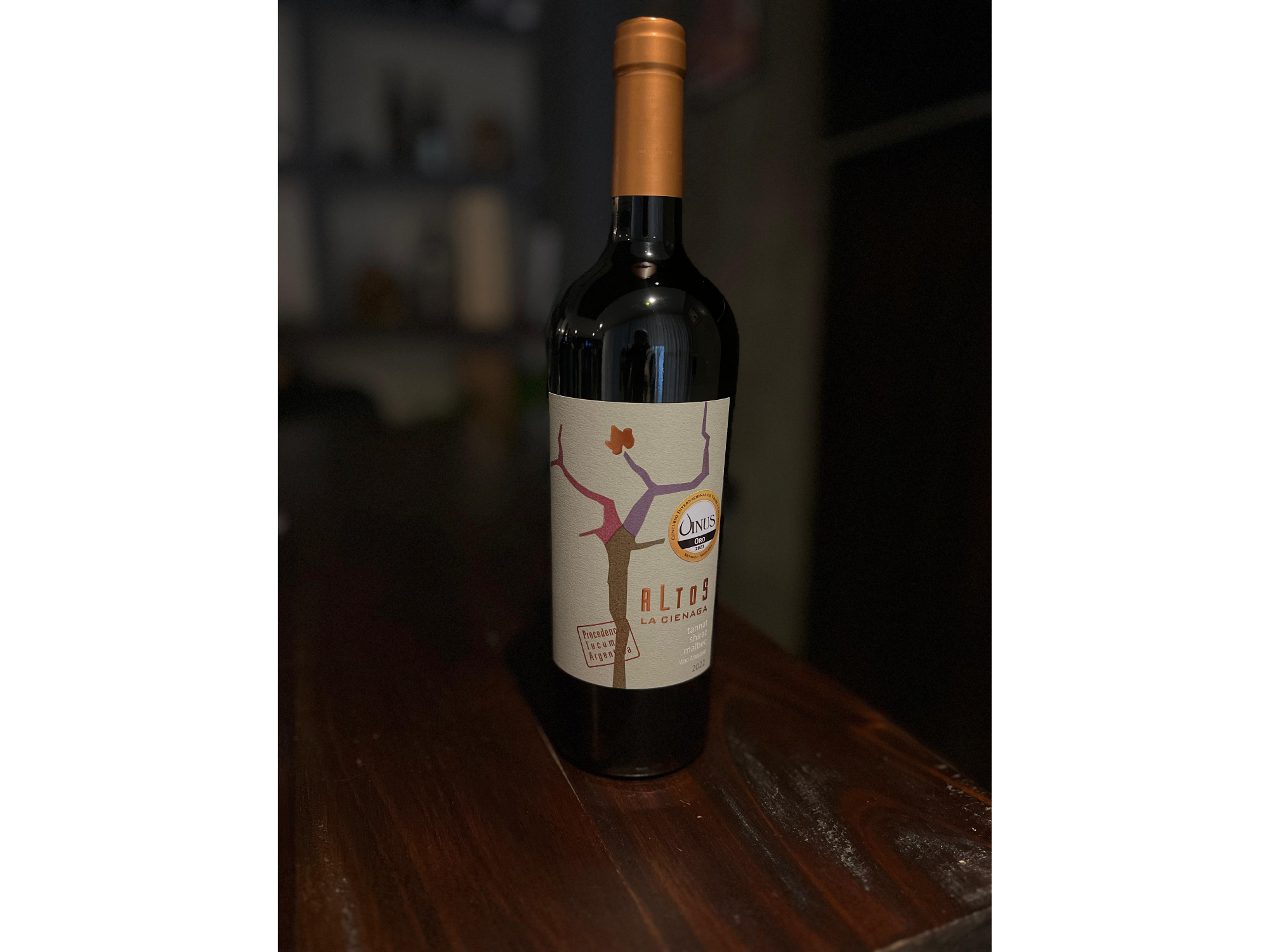 TRIVARIETAL 2022-  TANNAT/SHIRAZ/MALBEC - ALTOS LA CIENAGA