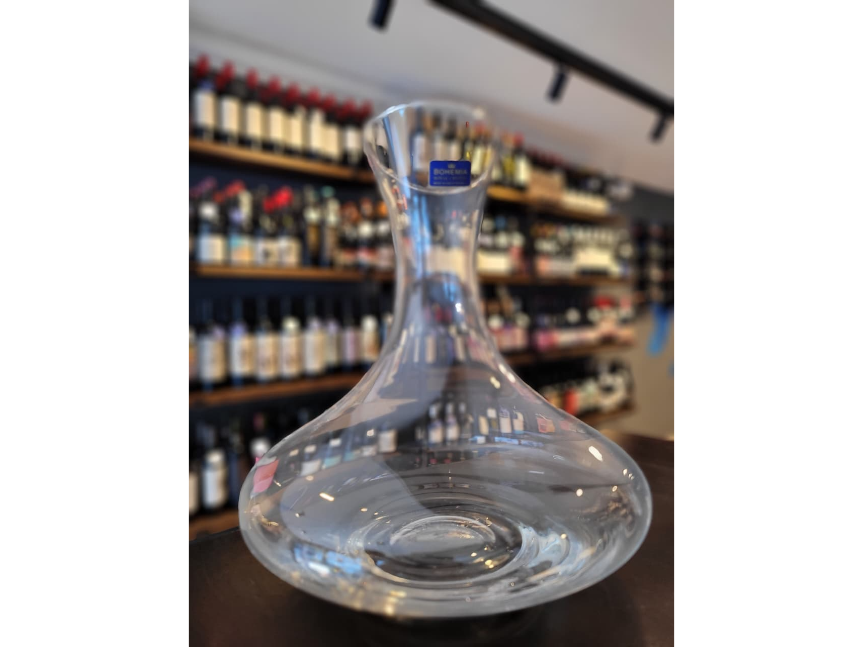 DECANTER - CRISTAL -  BOOHEMIA -  OBLICUO - 1,5 L