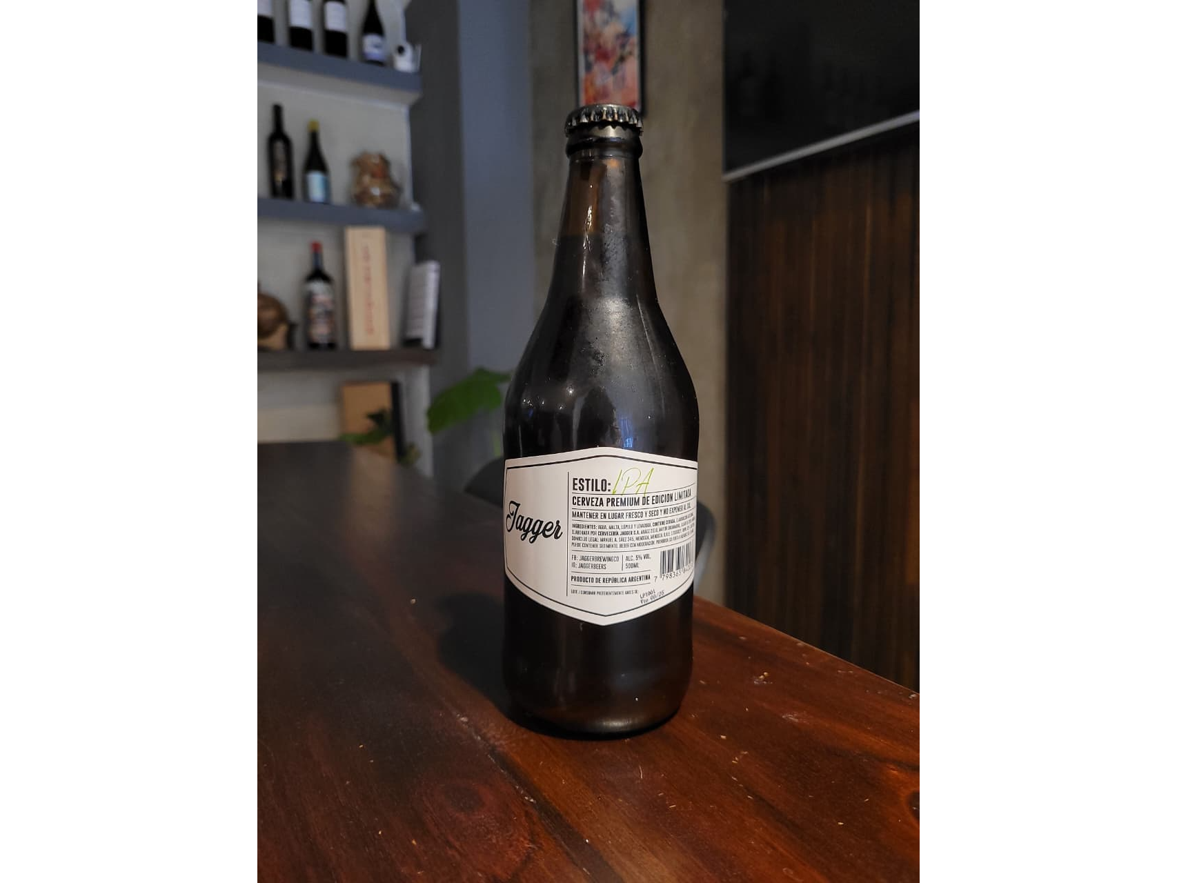 IPA- CERVEZA ARTESANAL - JAGGER