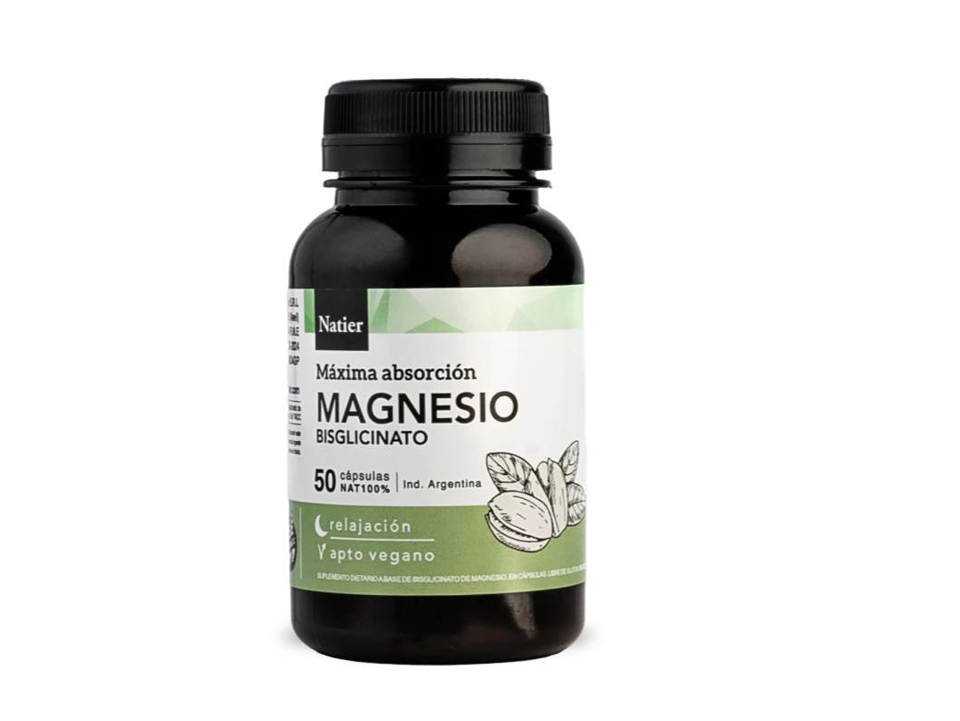 Bisgllicinato de Magnesio 50 caps