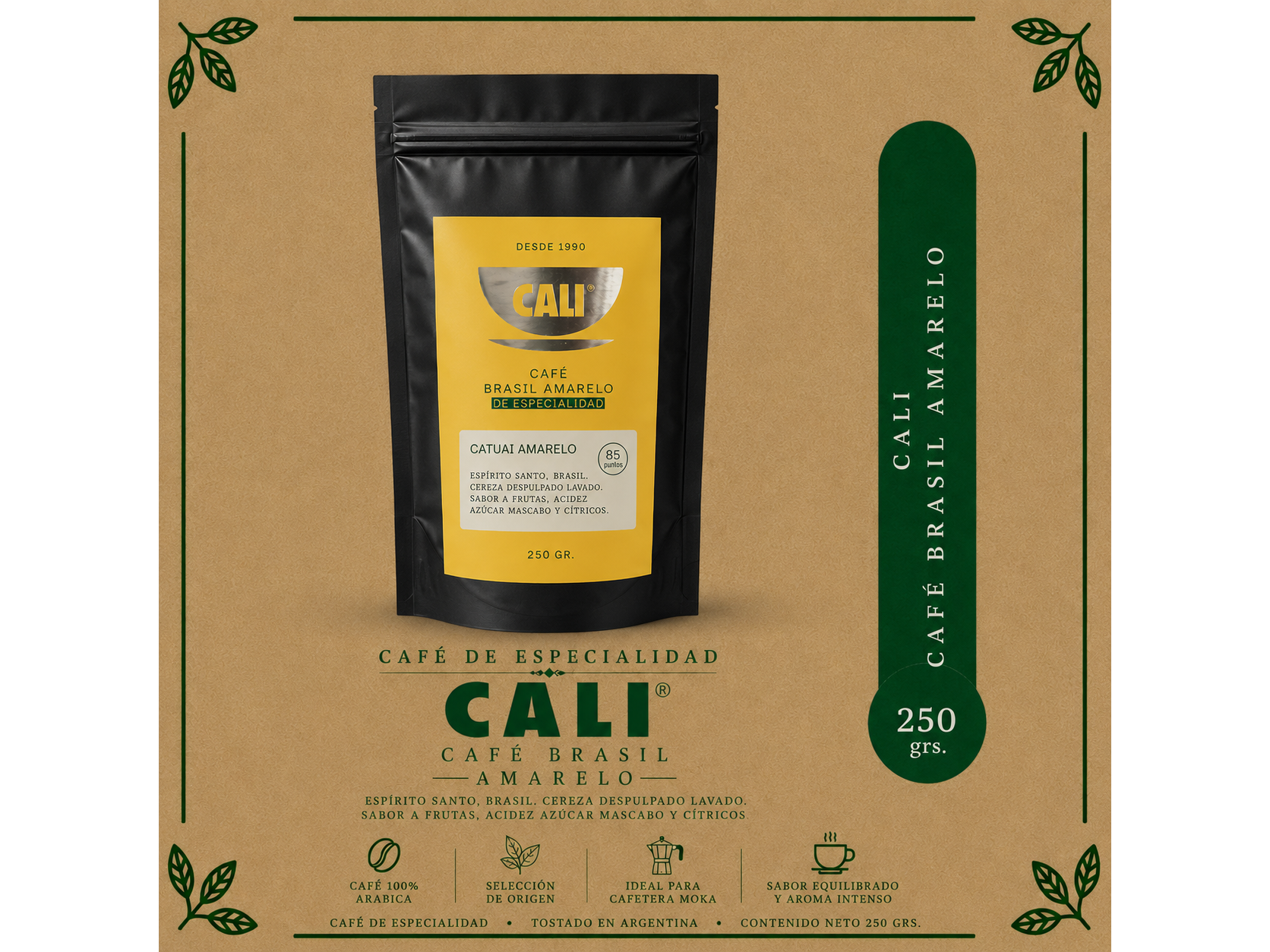 Café Brasil Amarelo 250 grs.