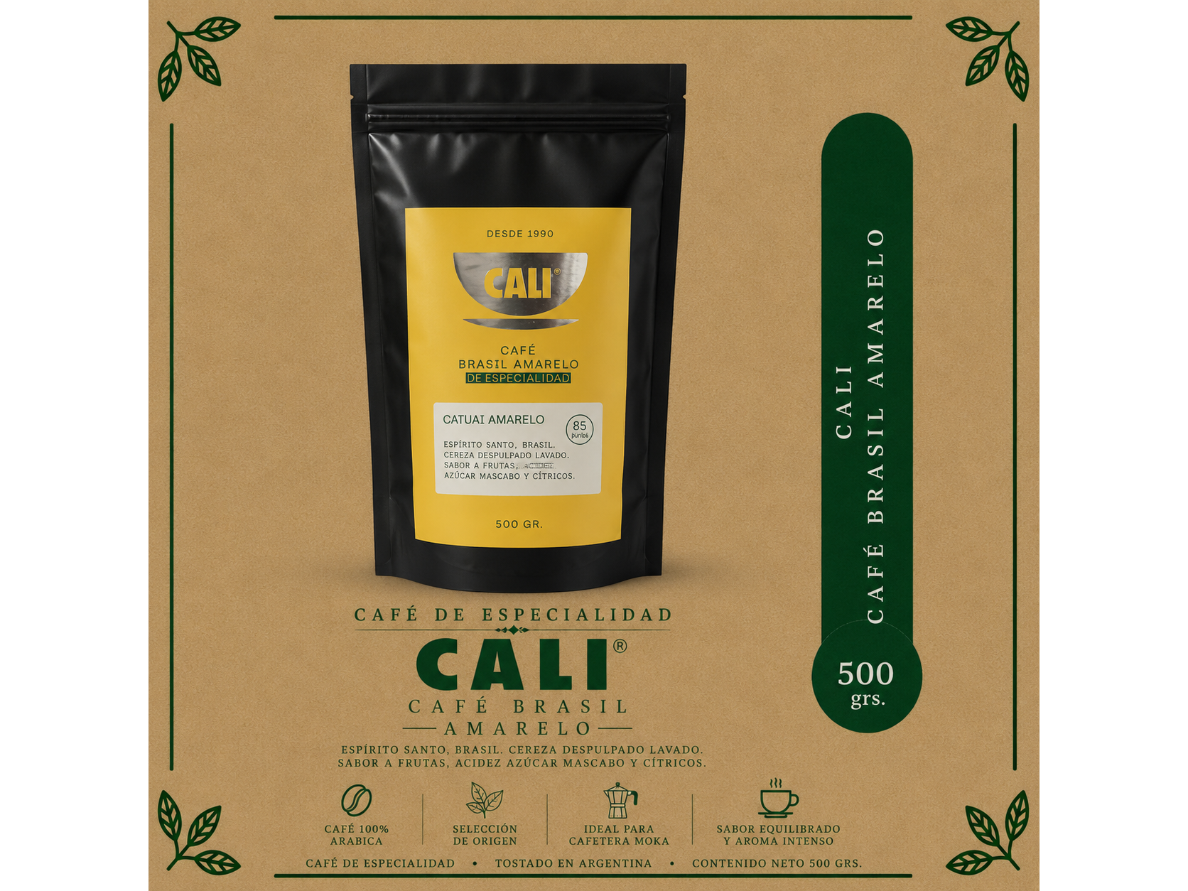 Café Brasil Amarelo 500 grs.