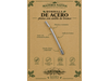 Bombilla acero plana anillo de bronce