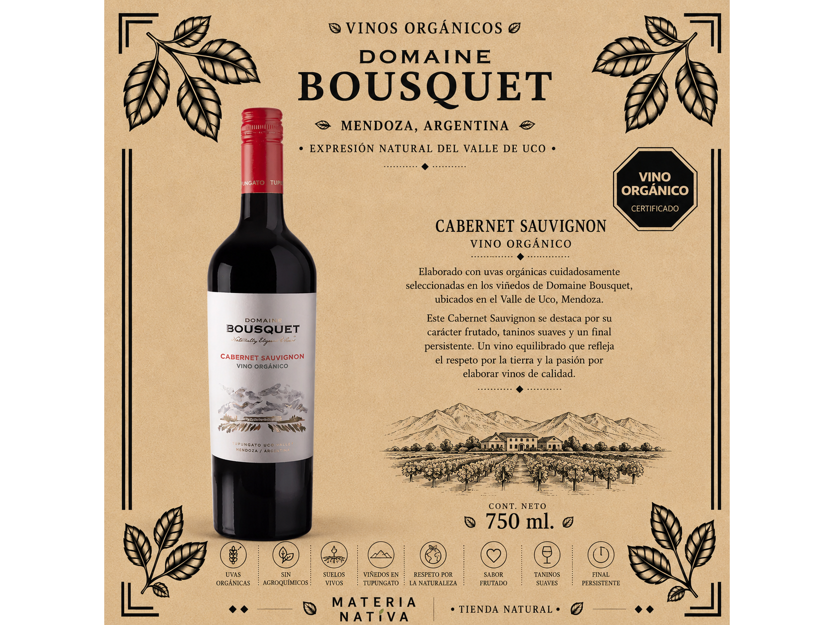 Domaine Bousquet Cabernet Sauvignon