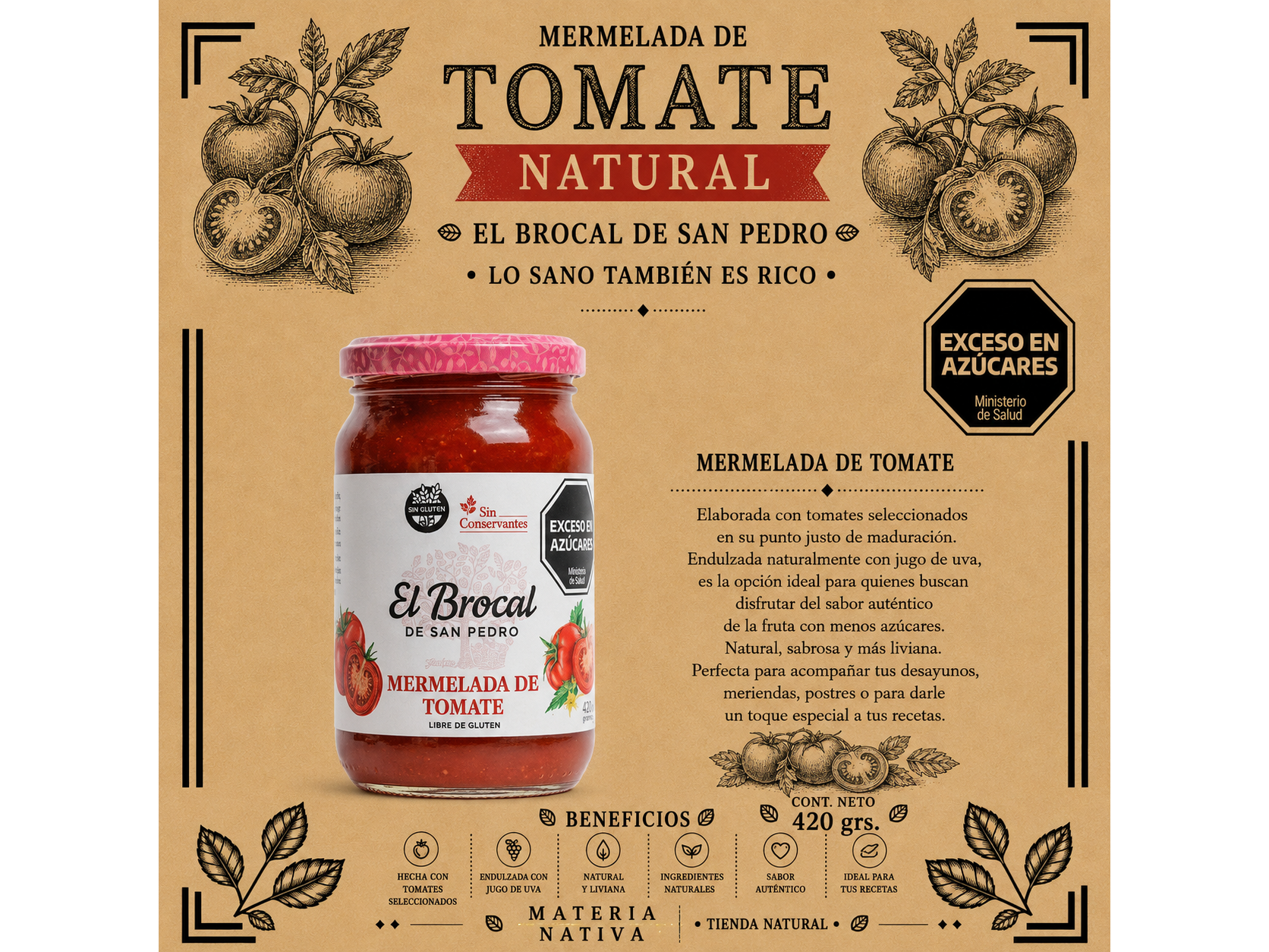 Mermelada de Tomate