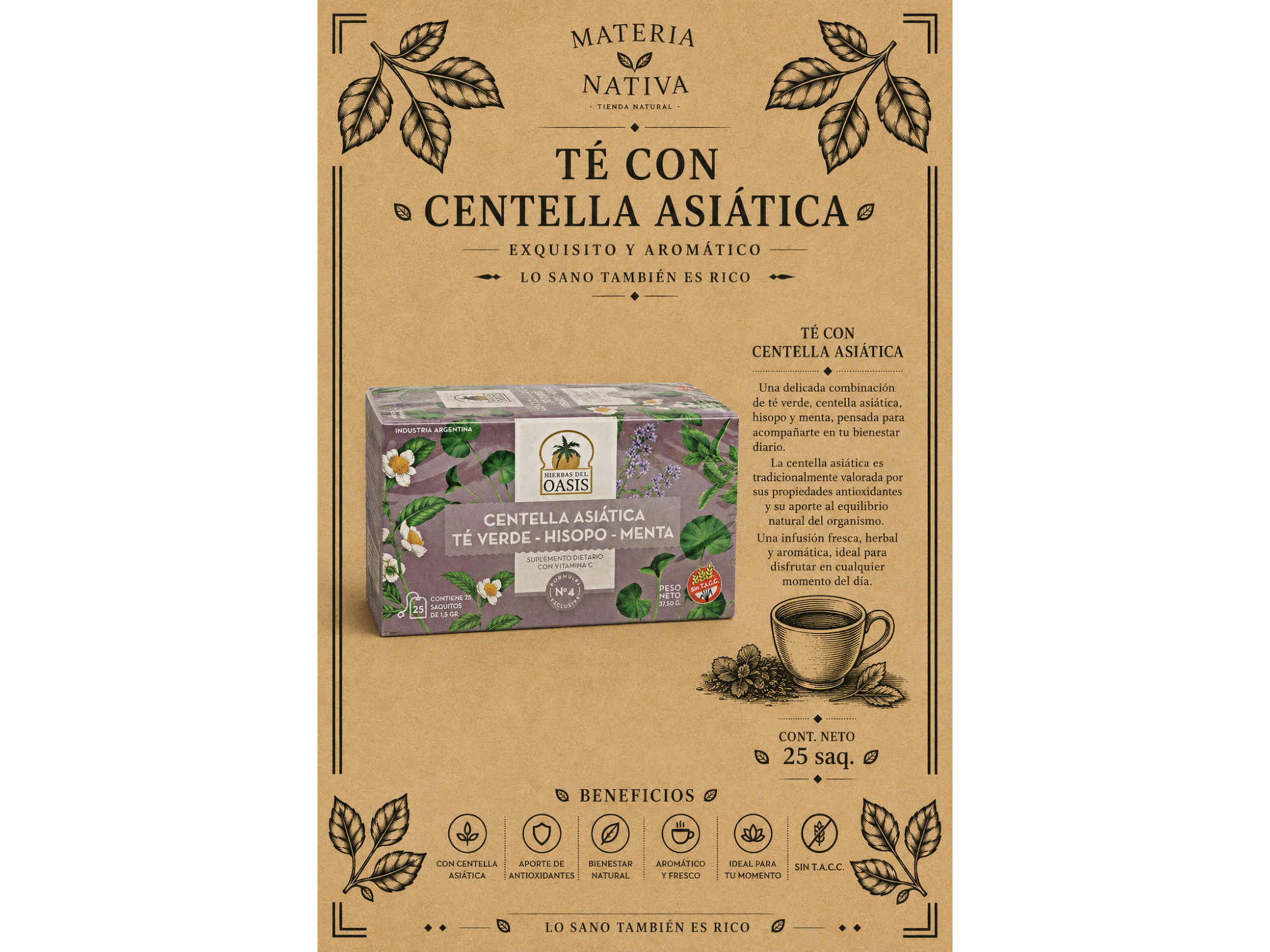 Té Centella Asiática