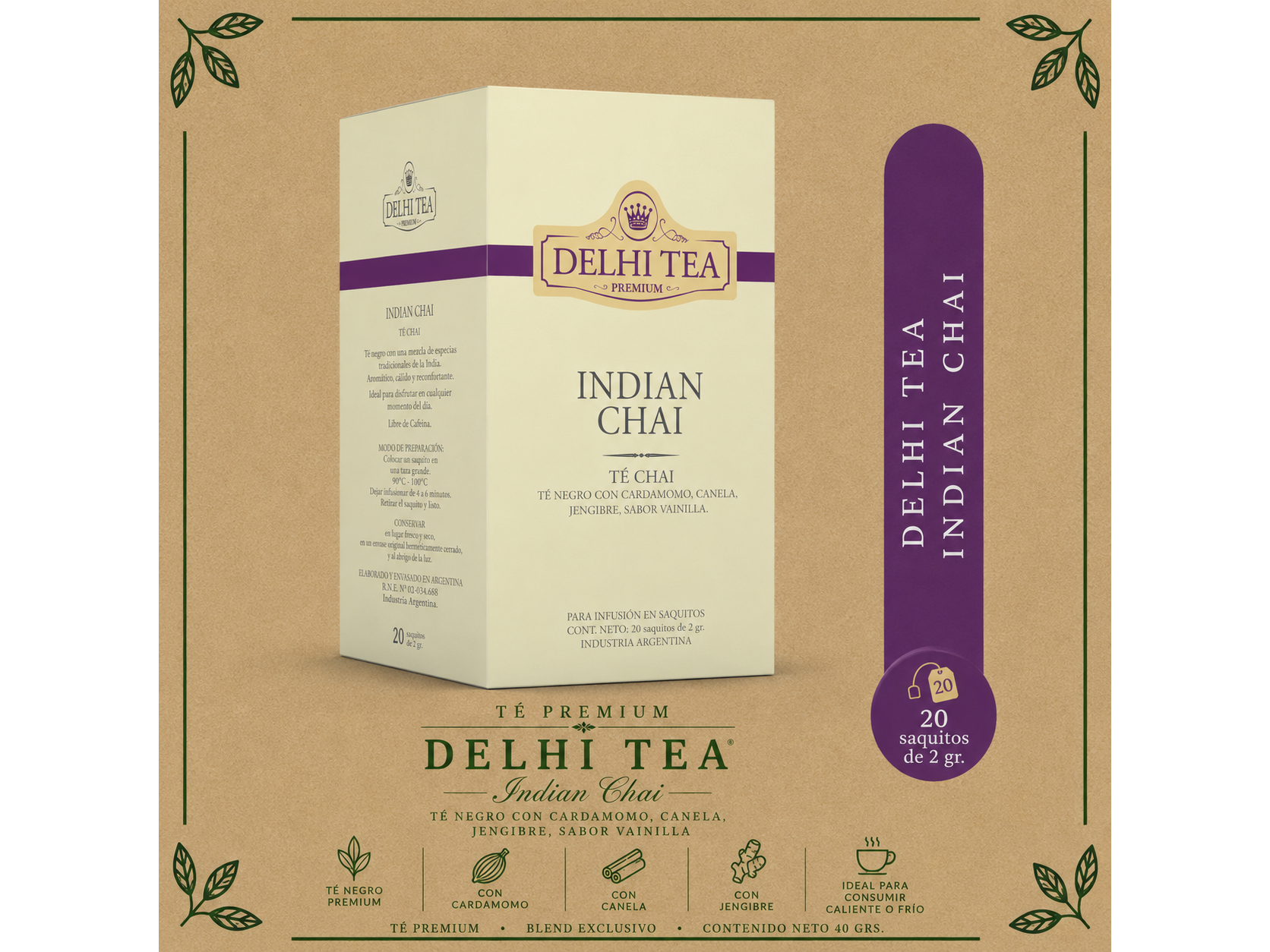 Indian Chai Sobres