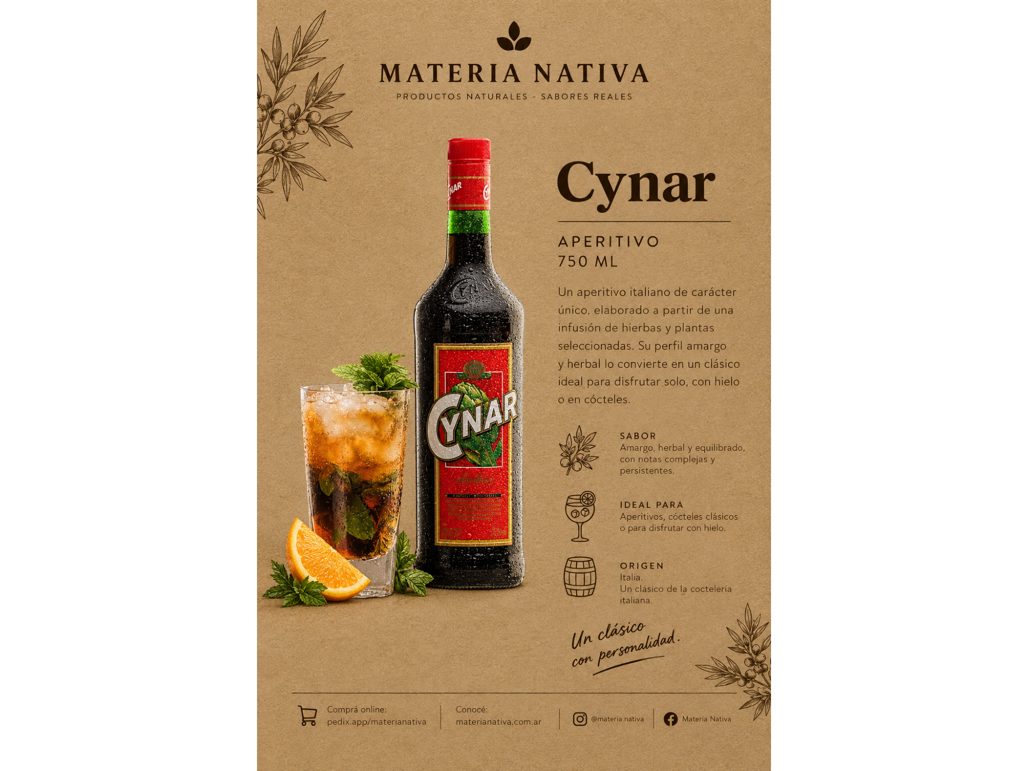 Cynar 750 ml