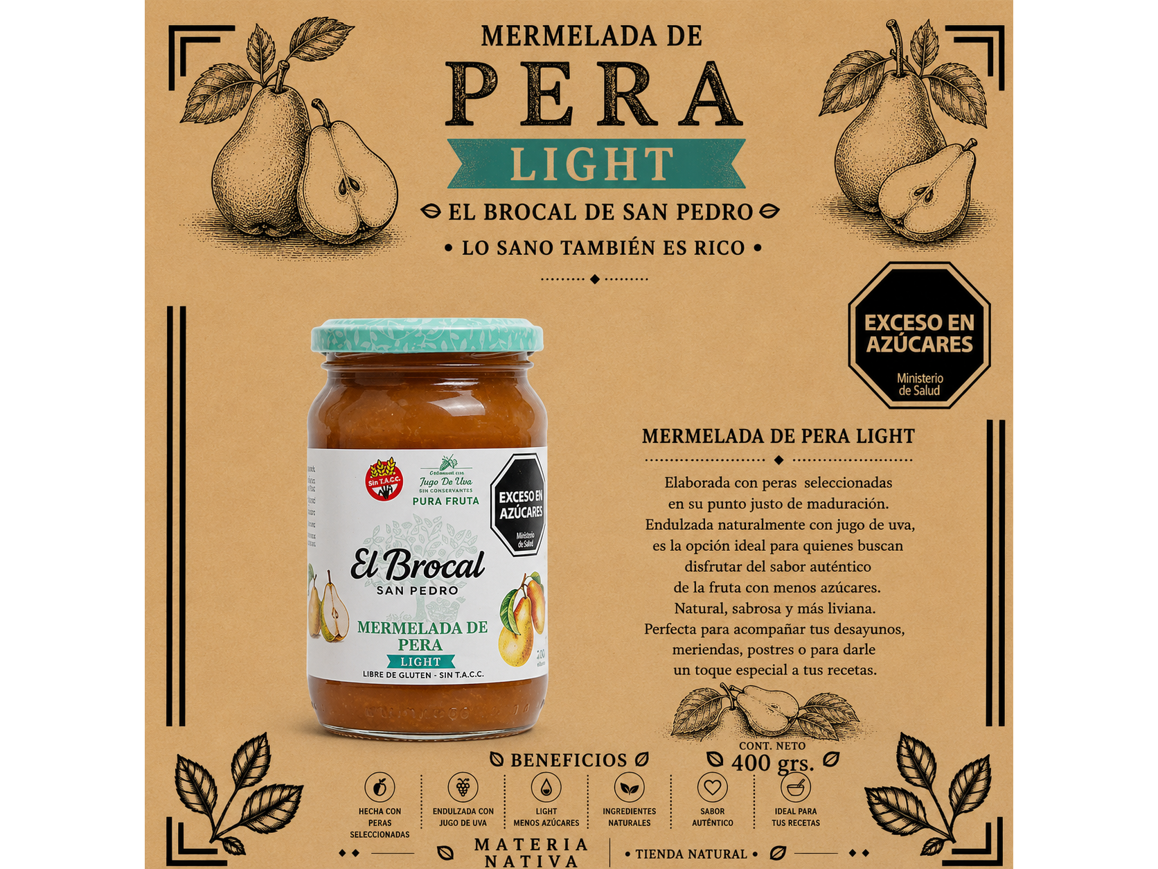Mermelada de Pera