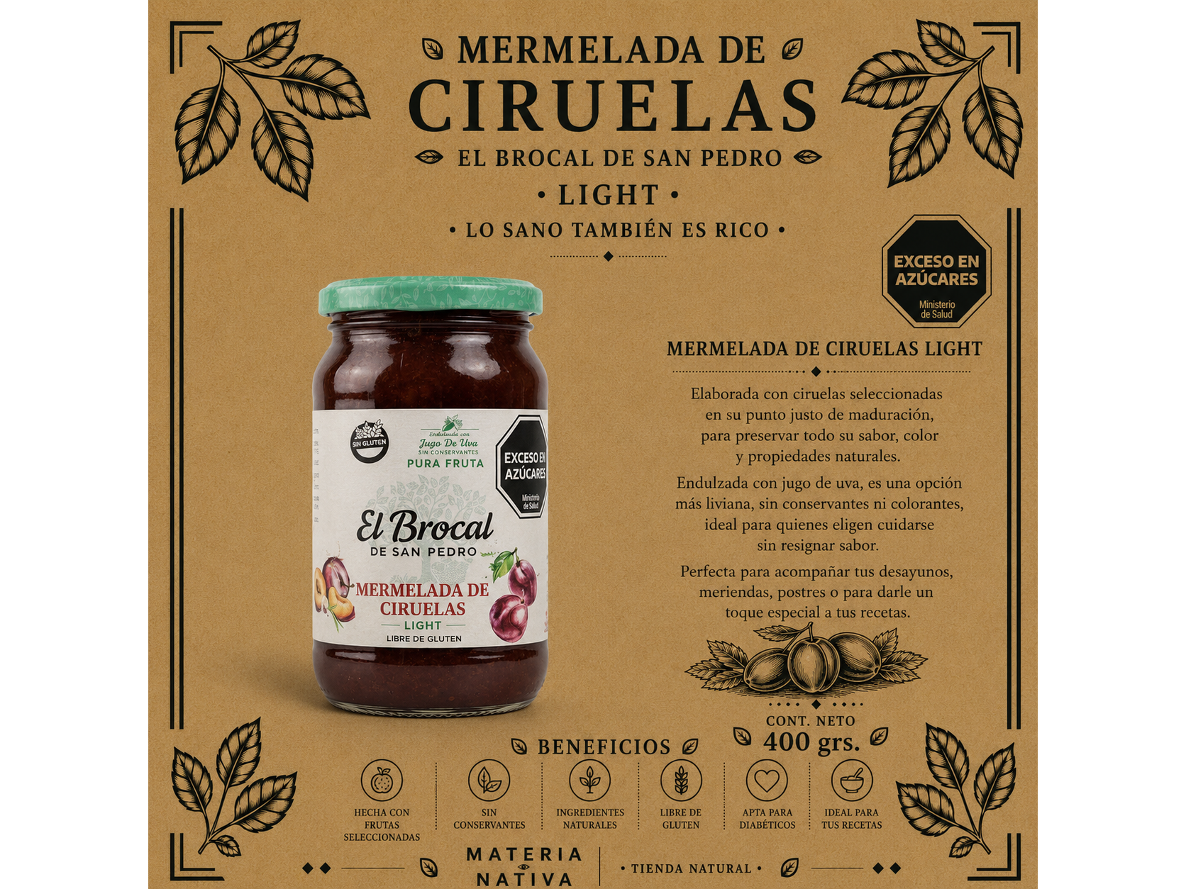 Mermelada de Ciruelas