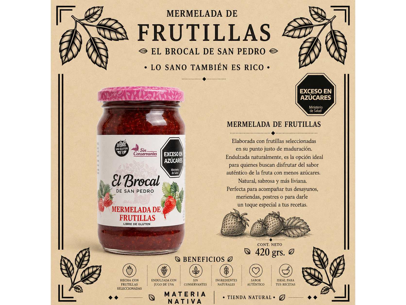 Mermelada de Frutilla